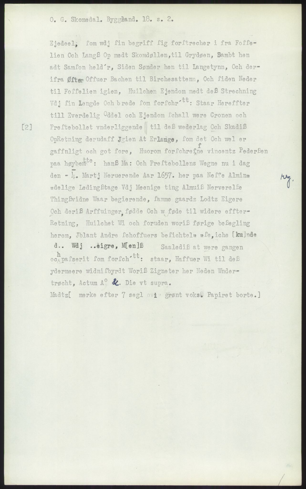 Samlinger til kildeutgivelse, Diplomavskriftsamlingen, AV/RA-EA-4053/H/Ha, p. 832