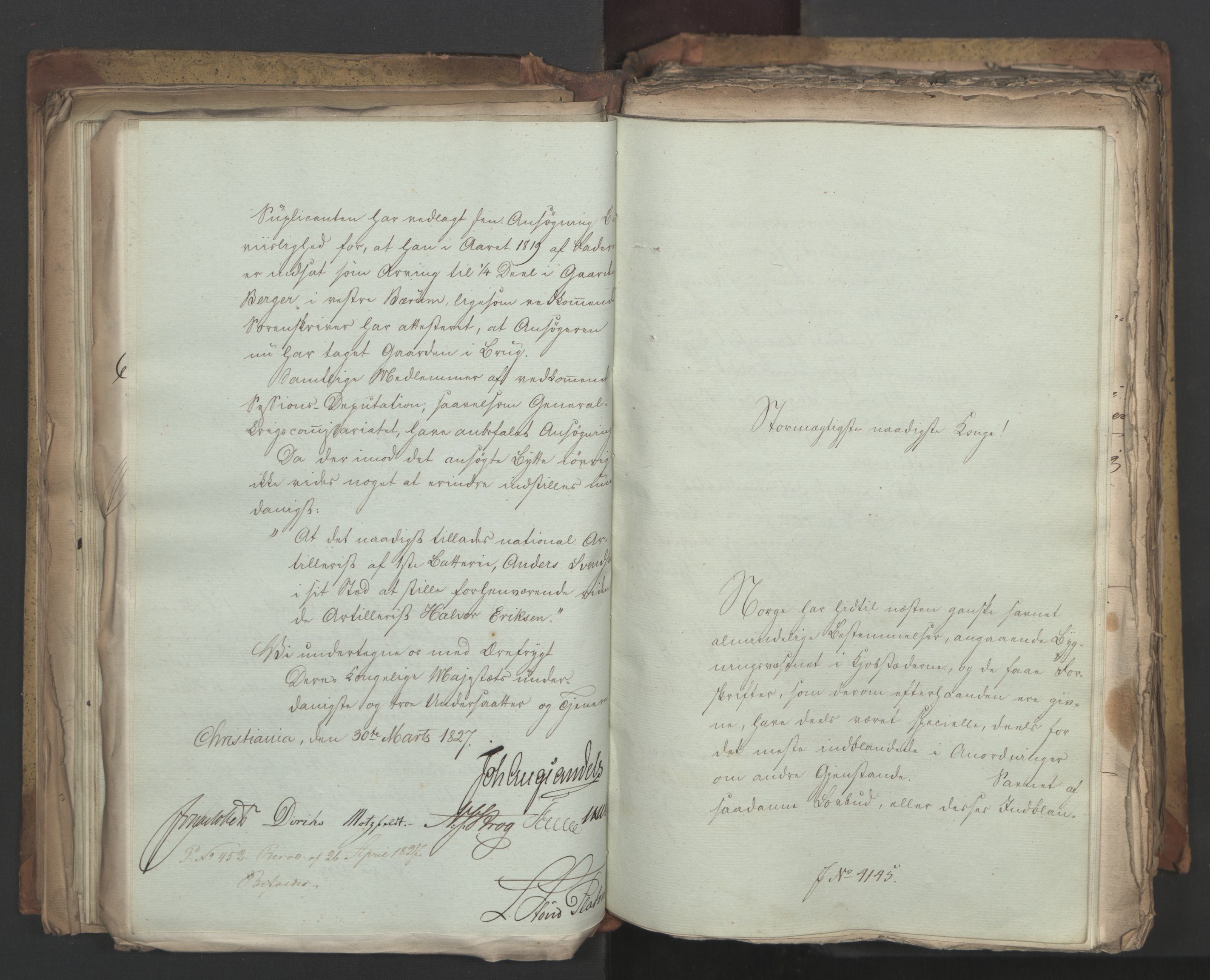 Statsrådsavdelingen i Stockholm, AV/RA-S-1003/D/Da/L0050: Regjeringsinnstillinger nr. 4087-4309, 1826, p. 175