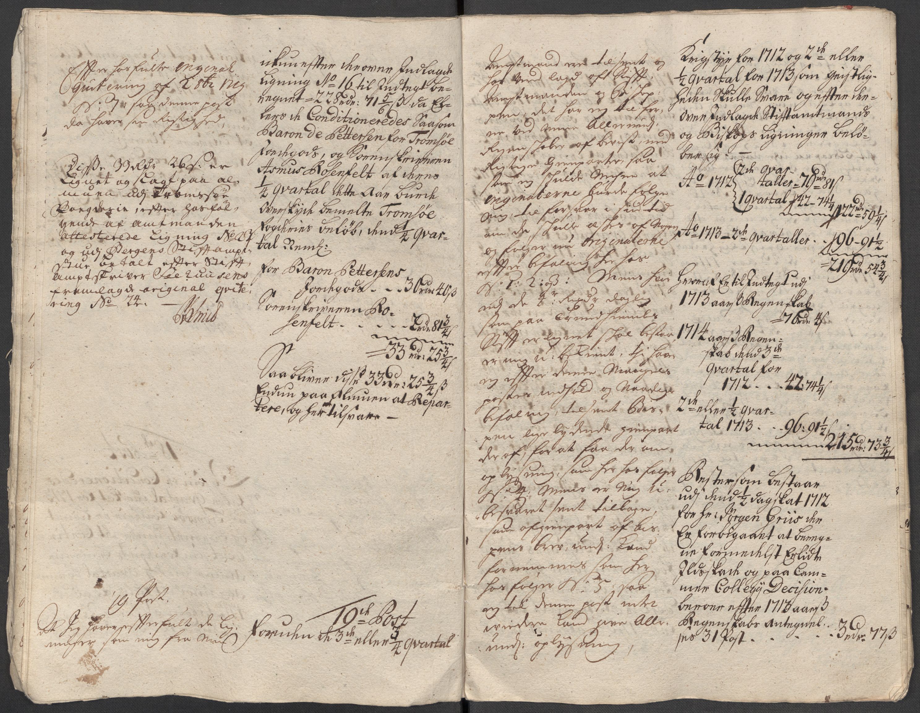 Rentekammeret inntil 1814, Reviderte regnskaper, Fogderegnskap, AV/RA-EA-4092/R68/L4760: Fogderegnskap Senja og Troms, 1714, p. 360