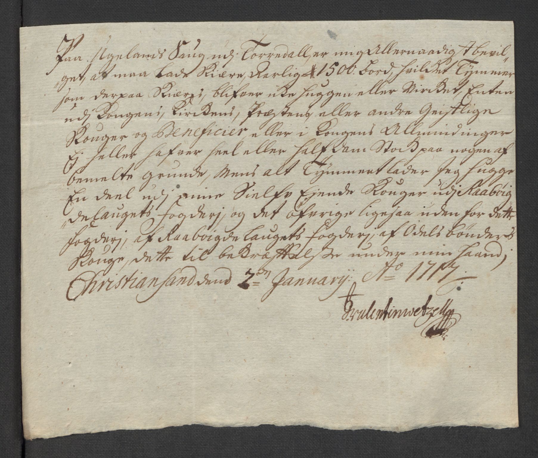 Rentekammeret inntil 1814, Reviderte regnskaper, Fogderegnskap, AV/RA-EA-4092/R43/L2560: Fogderegnskap Lista og Mandal, 1716, p. 67