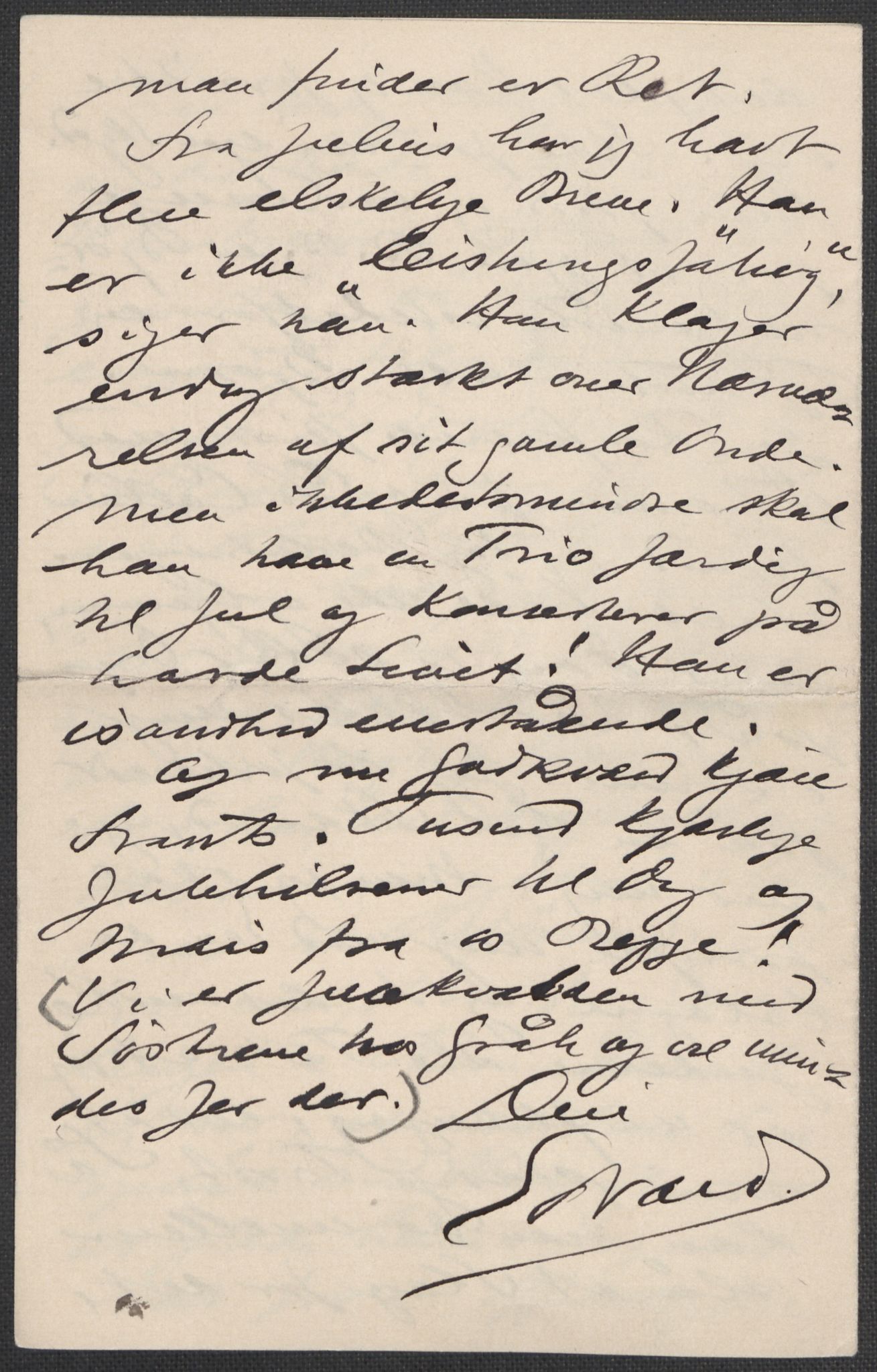 Beyer, Frants, AV/RA-PA-0132/F/L0001: Brev fra Edvard Grieg til Frantz Beyer og "En del optegnelser som kan tjene til kommentar til brevene" av Marie Beyer, 1872-1907, p. 779