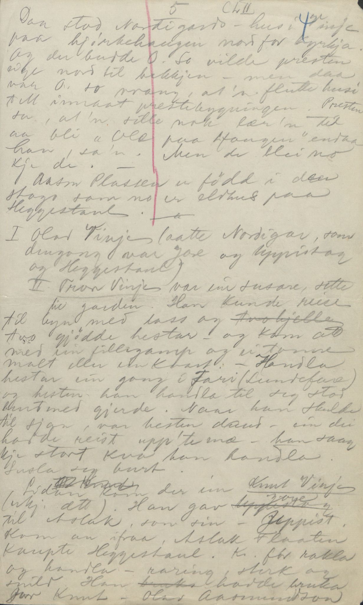 Rikard Berge, TEMU/TGM-A-1003/F/L0004/0049: 101-159 / 152 Om bygdefolk. Stev om jente. Blodstemming, 1904-1906, p. 4