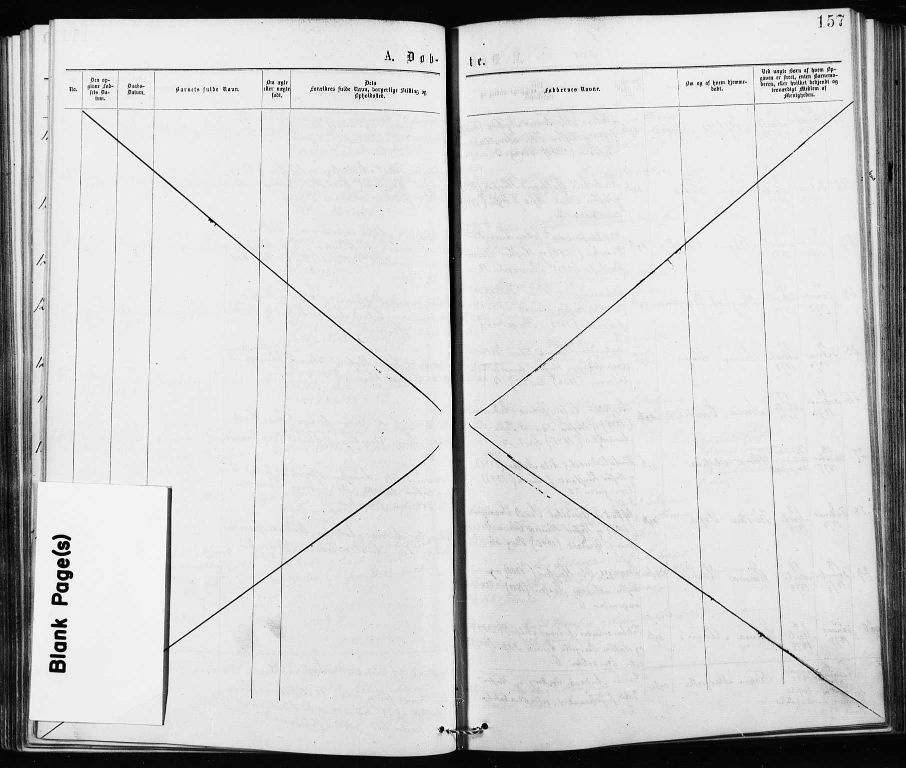 Jakob prestekontor Kirkebøker, SAO/A-10850/F/Fa/L0001: Parish register (official) no. 1, 1875-1924, p. 157