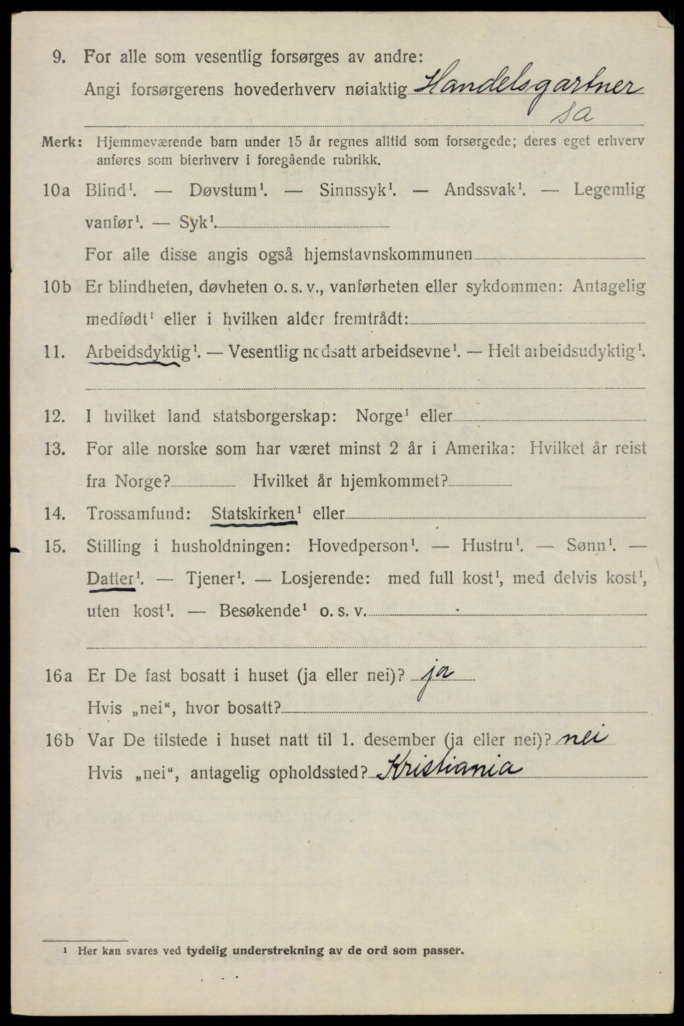 SAO, 1920 census for Bærum, 1920, p. 13997