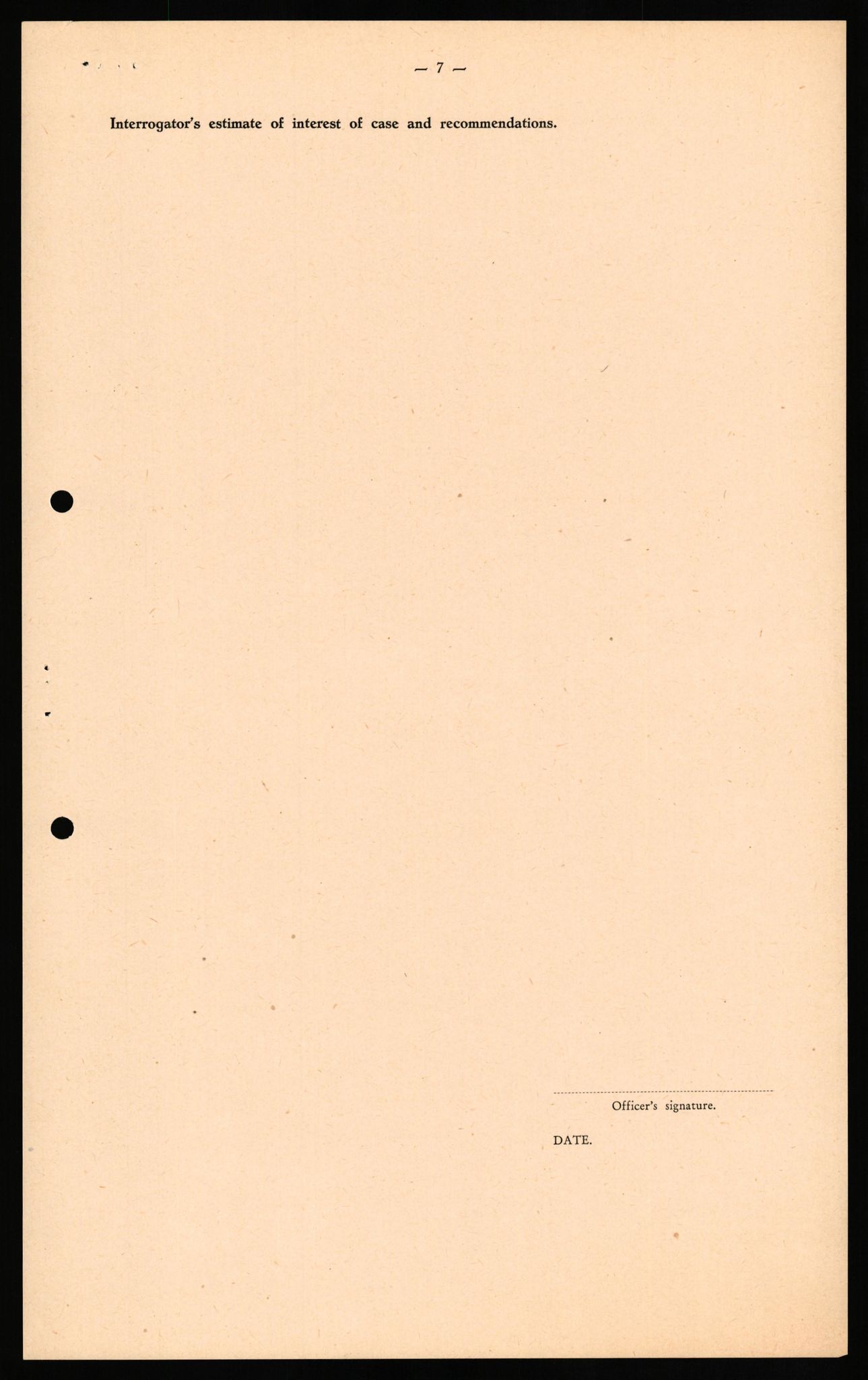 Forsvaret, Forsvarets overkommando II, AV/RA-RAFA-3915/D/Db/L0027: CI Questionaires. Tyske okkupasjonsstyrker i Norge. Tyskere., 1945-1946, p. 59