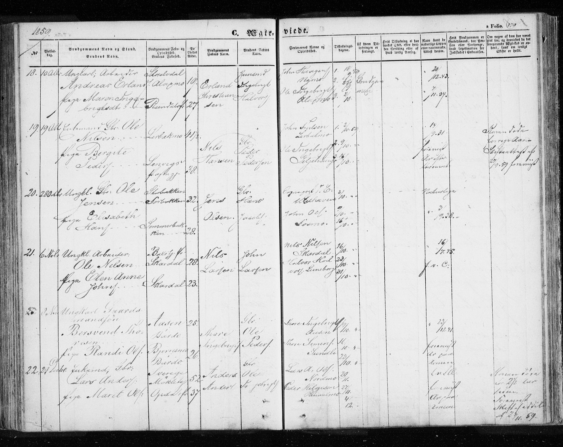 Målselv sokneprestembete, SATØ/S-1311/G/Ga/Gaa/L0003kirke: Parish register (official) no. 3, 1853-1863, p. 179