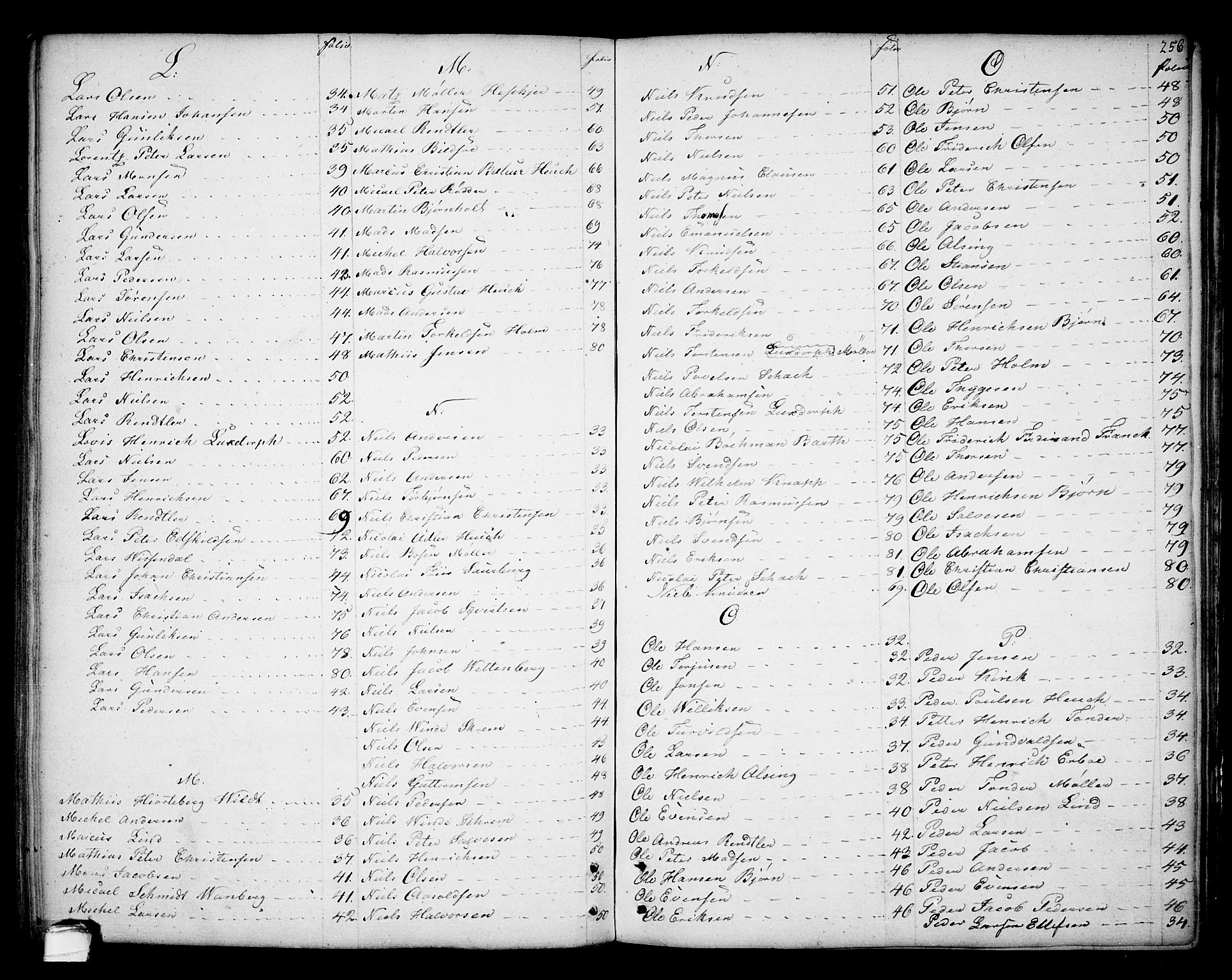 Kragerø kirkebøker, AV/SAKO-A-278/F/Fa/L0002: Parish register (official) no. 2, 1767-1802, p. 256