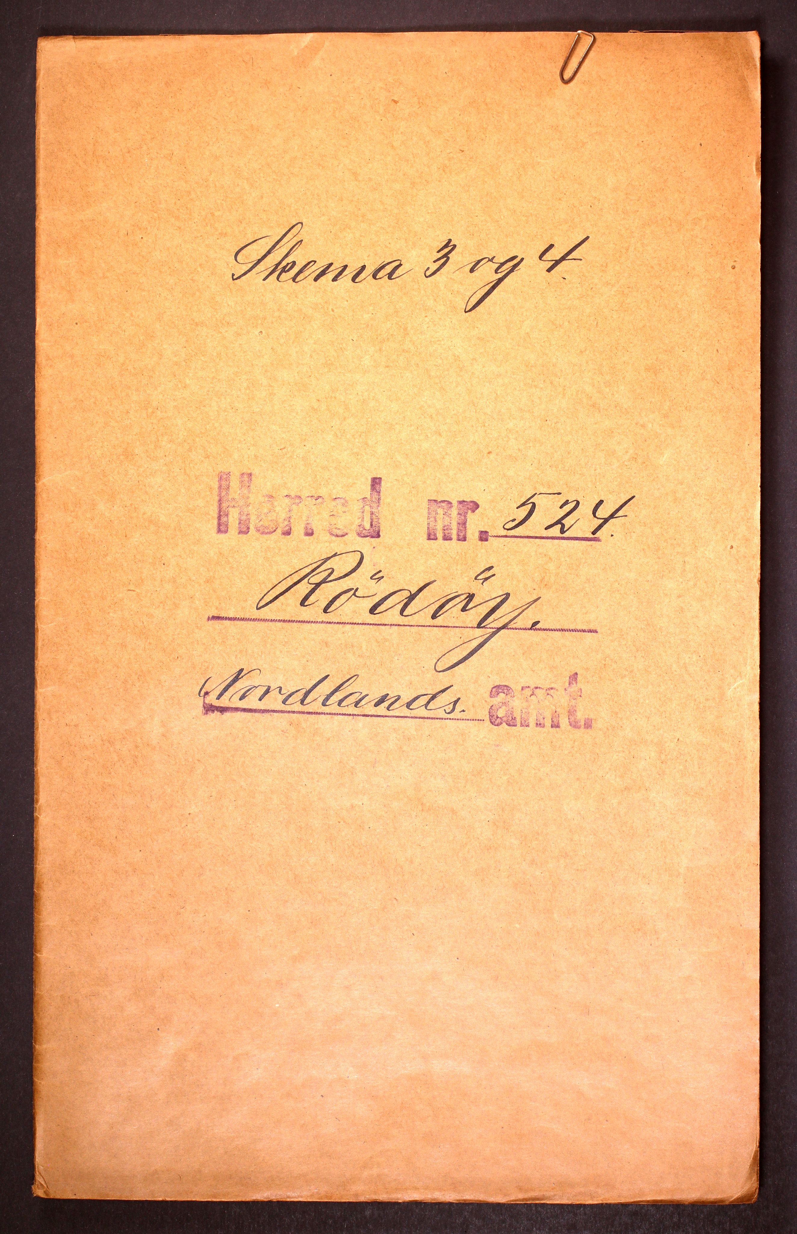 RA, 1910 census for Rødøy, 1910, p. 1