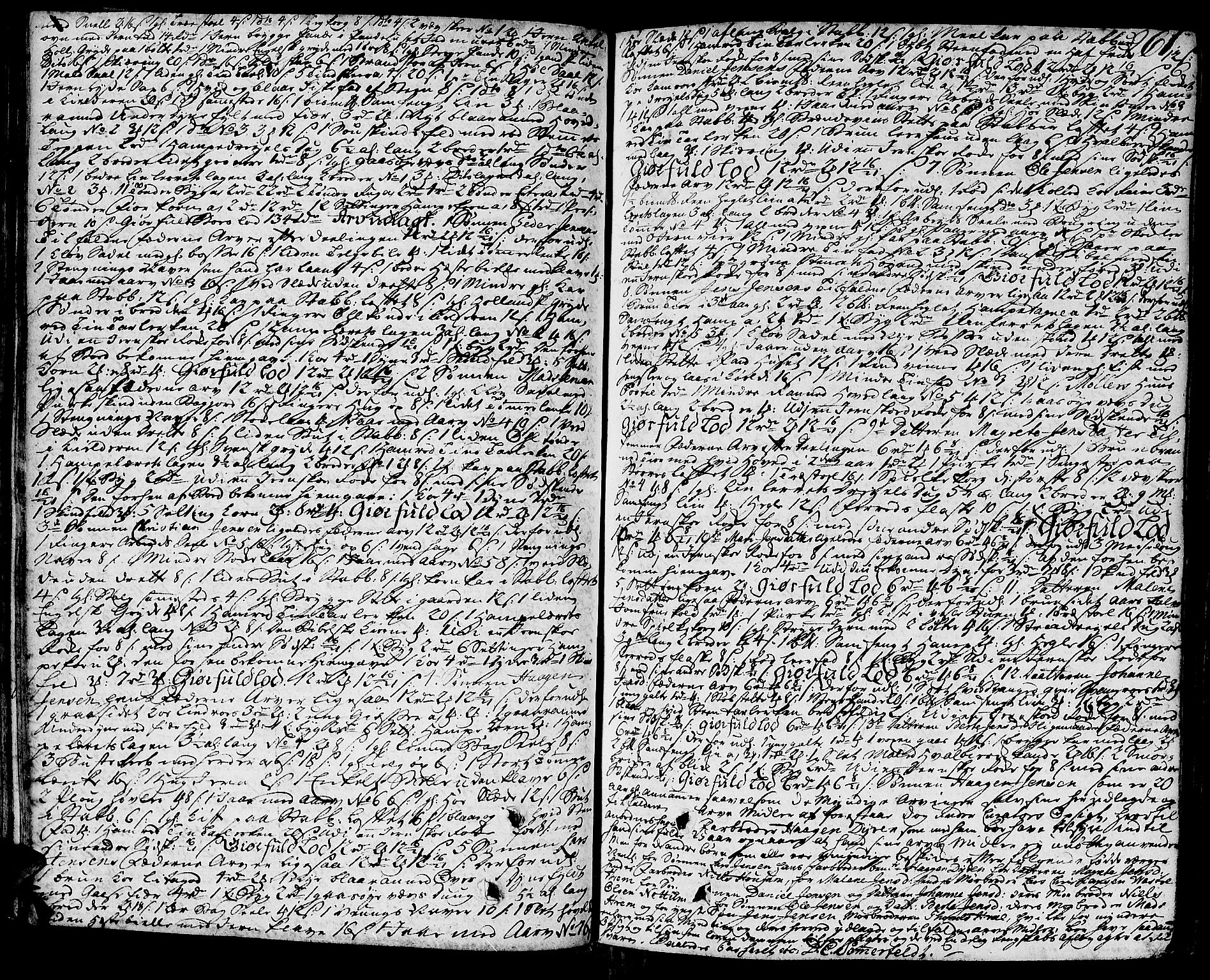 Toten tingrett, SAH/TING-006/J/Ja/L0009: Skifteprotokoll, 1756-1765, p. 260b-261a