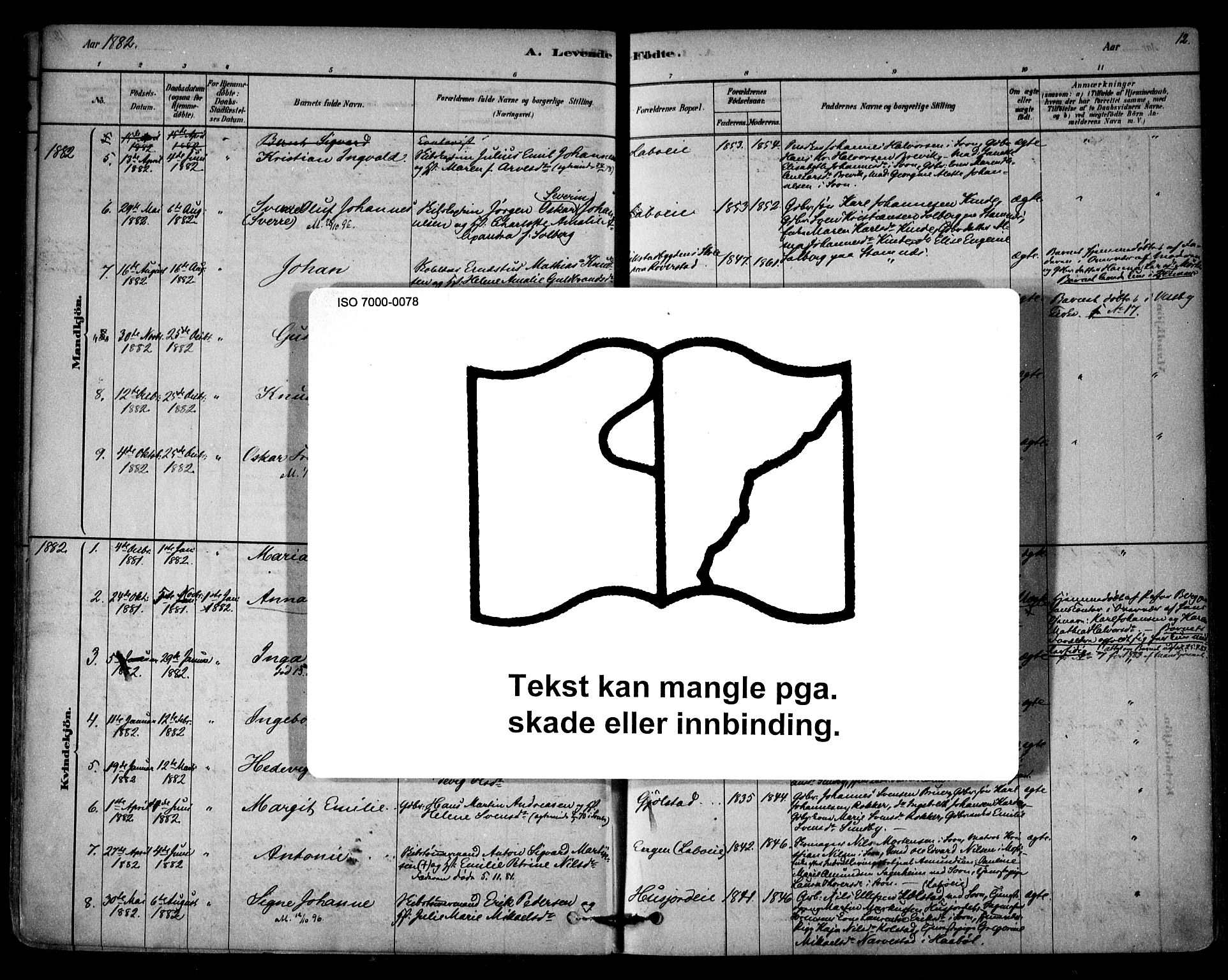 Vestby prestekontor Kirkebøker, AV/SAO-A-10893/F/Fb/L0001: Parish register (official) no. II 1, 1878-1903