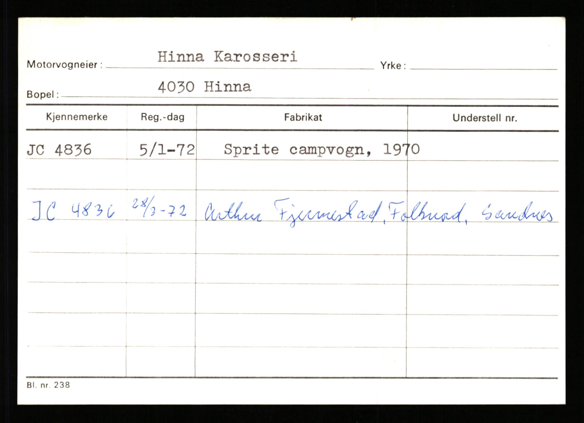 Stavanger trafikkstasjon, AV/SAST-A-101942/0/G/L0001: Registreringsnummer: 0 - 5782, 1930-1971, p. 2865