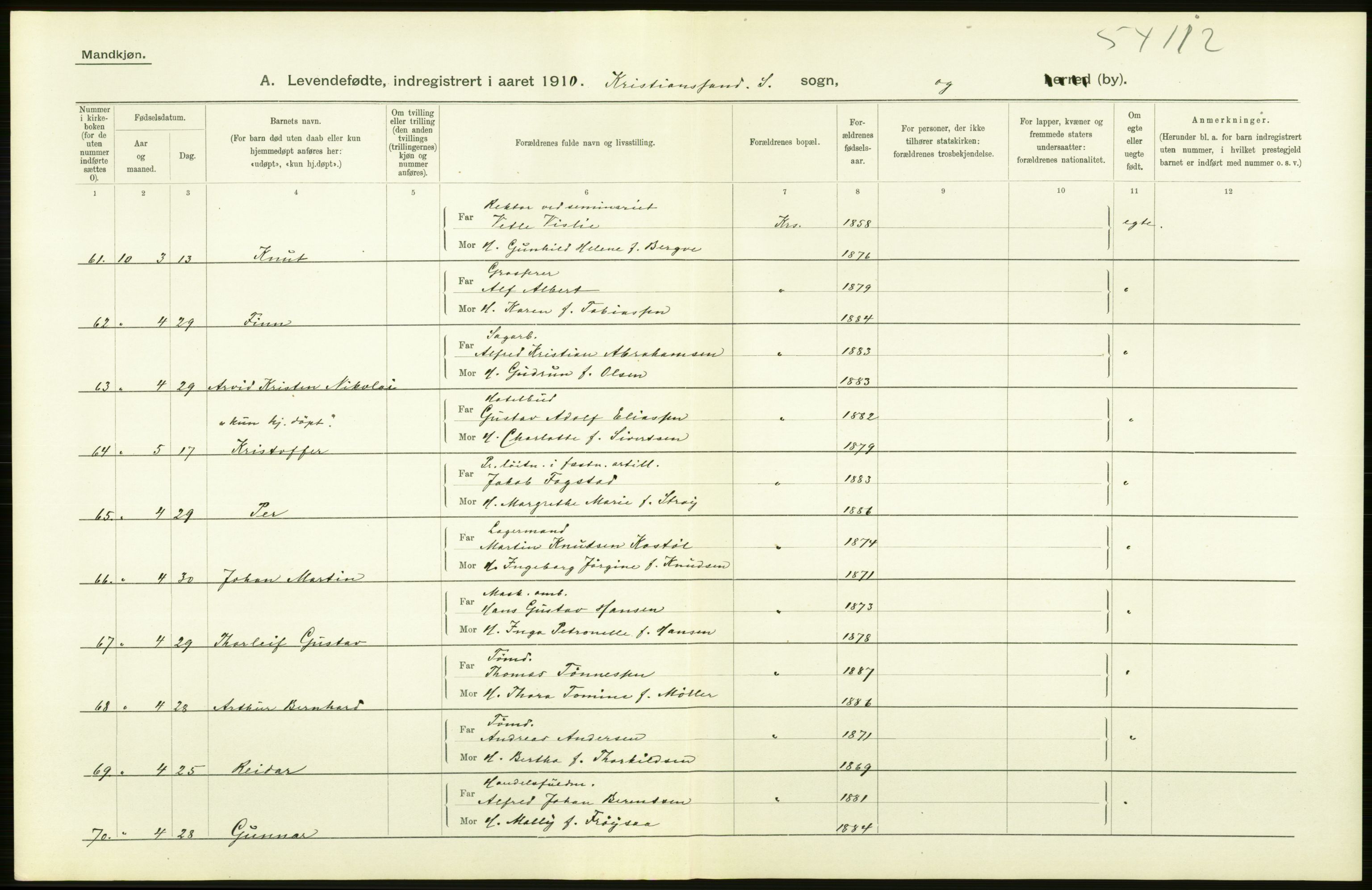 Statistisk sentralbyrå, Sosiodemografiske emner, Befolkning, AV/RA-S-2228/D/Df/Dfa/Dfah/L0021: Lister og Mandals amt: Levendefødte menn og kvinner, gifte, døde, dødfødte. Bygder og byer., 1910, p. 50