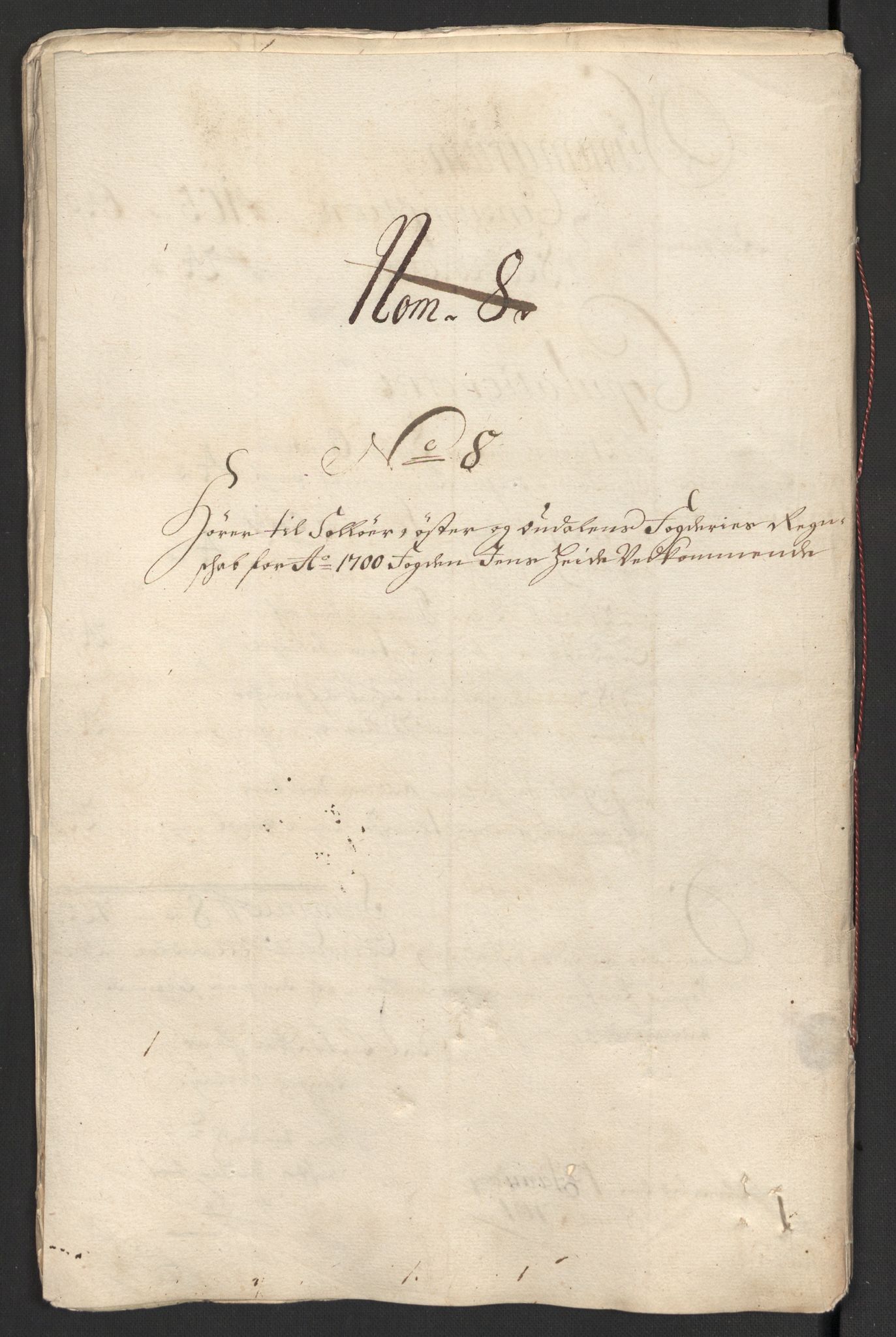 Rentekammeret inntil 1814, Reviderte regnskaper, Fogderegnskap, AV/RA-EA-4092/R13/L0838: Fogderegnskap Solør, Odal og Østerdal, 1700, p. 191