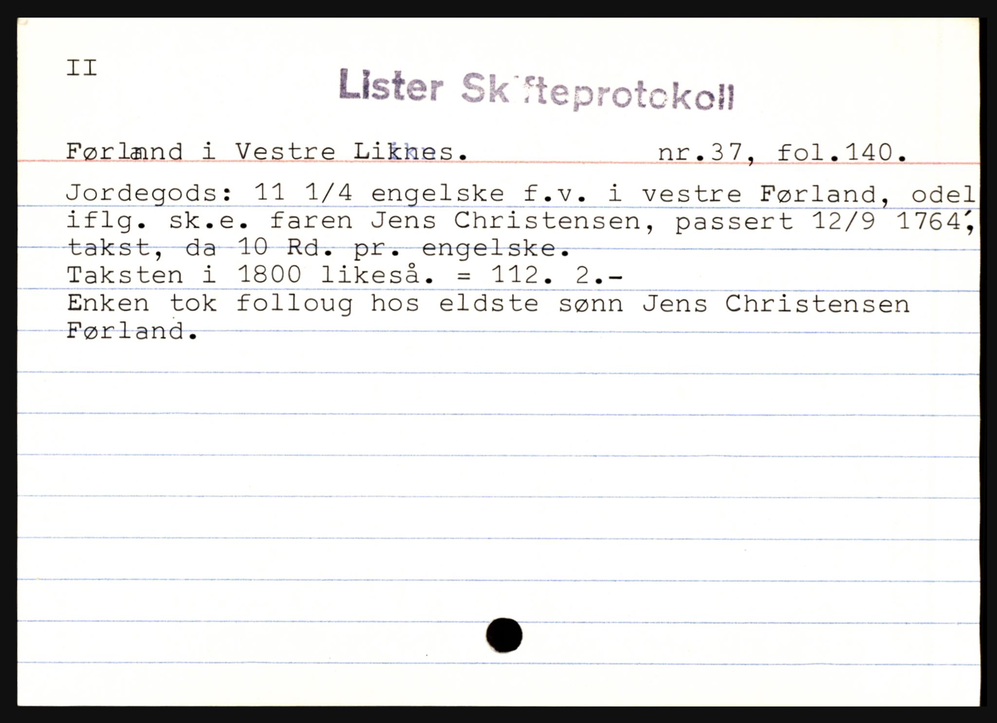 Lister sorenskriveri, AV/SAK-1221-0003/H, p. 11147