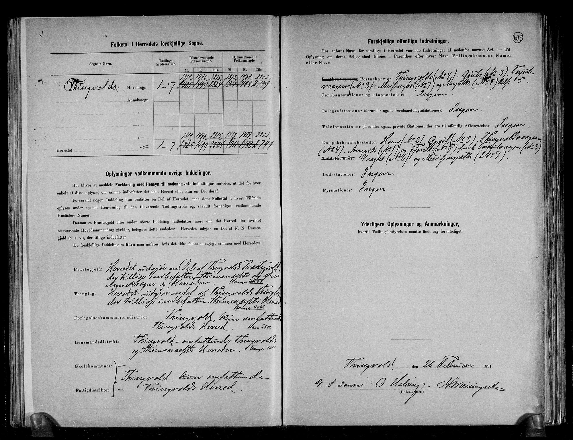 RA, 1891 census for 1560 Tingvoll, 1891, p. 3