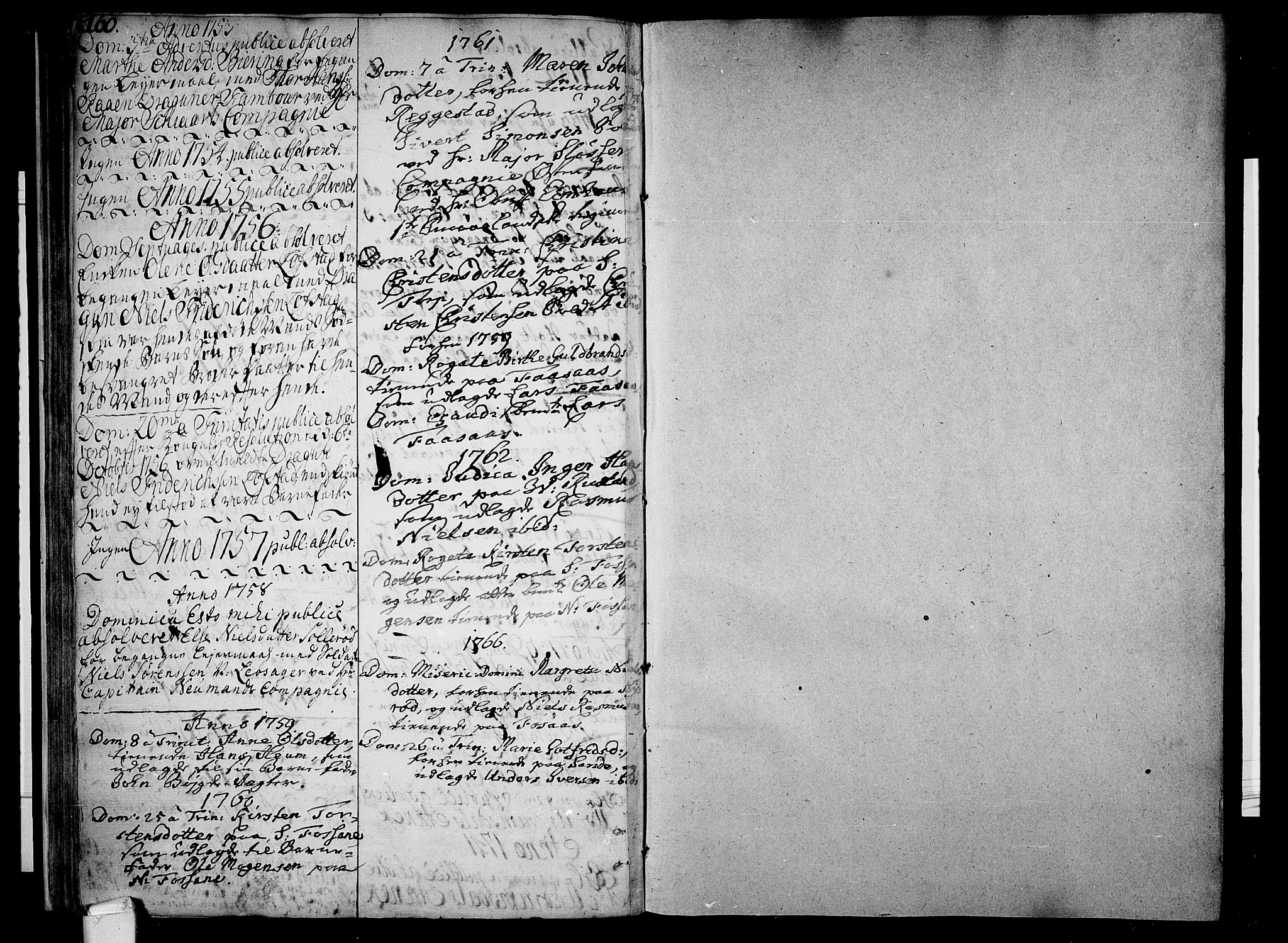 Våle kirkebøker, SAKO/A-334/F/Fa/L0004: Parish register (official) no. I 4 /1, 1732-1773, p. 160-161