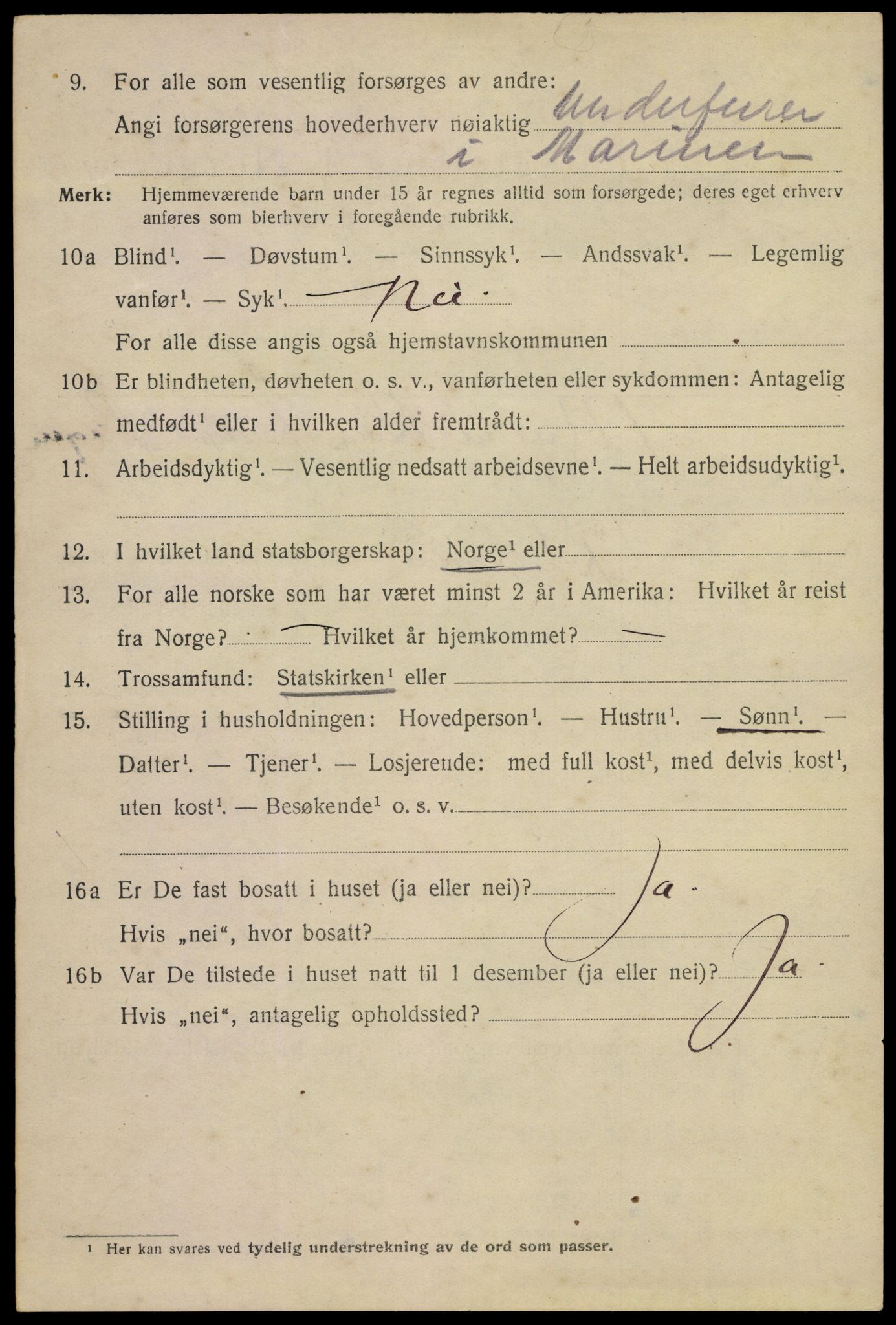 SAKO, 1920 census for Horten, 1920, p. 25468