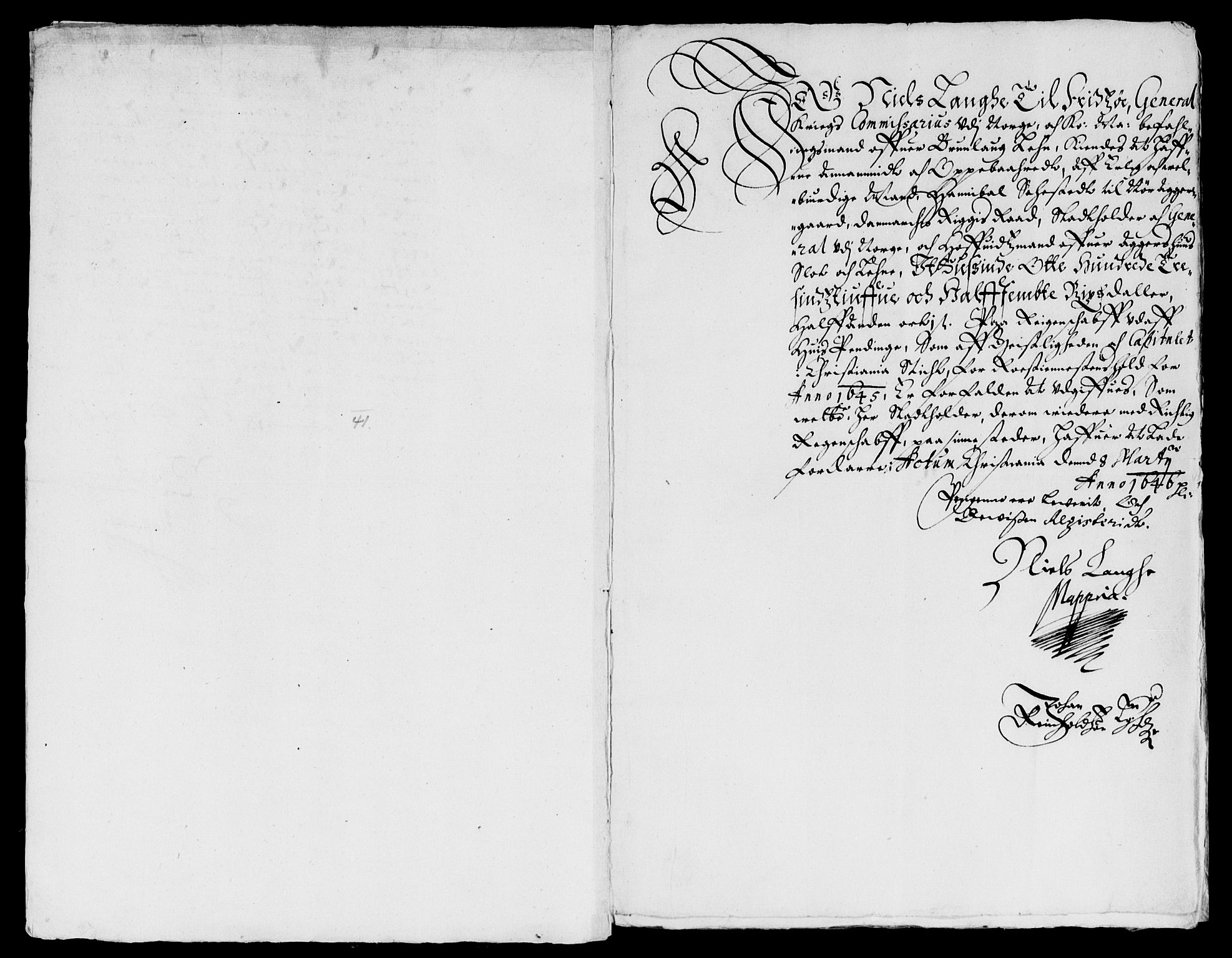 Rentekammeret inntil 1814, Reviderte regnskaper, Lensregnskaper, AV/RA-EA-5023/R/Rb/Rba/L0187: Akershus len, 1644-1647