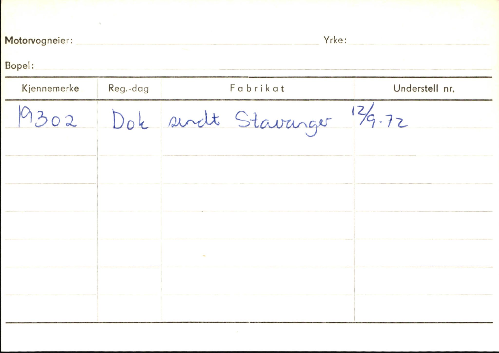 Statens vegvesen, Sogn og Fjordane vegkontor, SAB/A-5301/4/F/L0145: Registerkort Vågsøy S-Å. Årdal I-P, 1945-1975, p. 1755