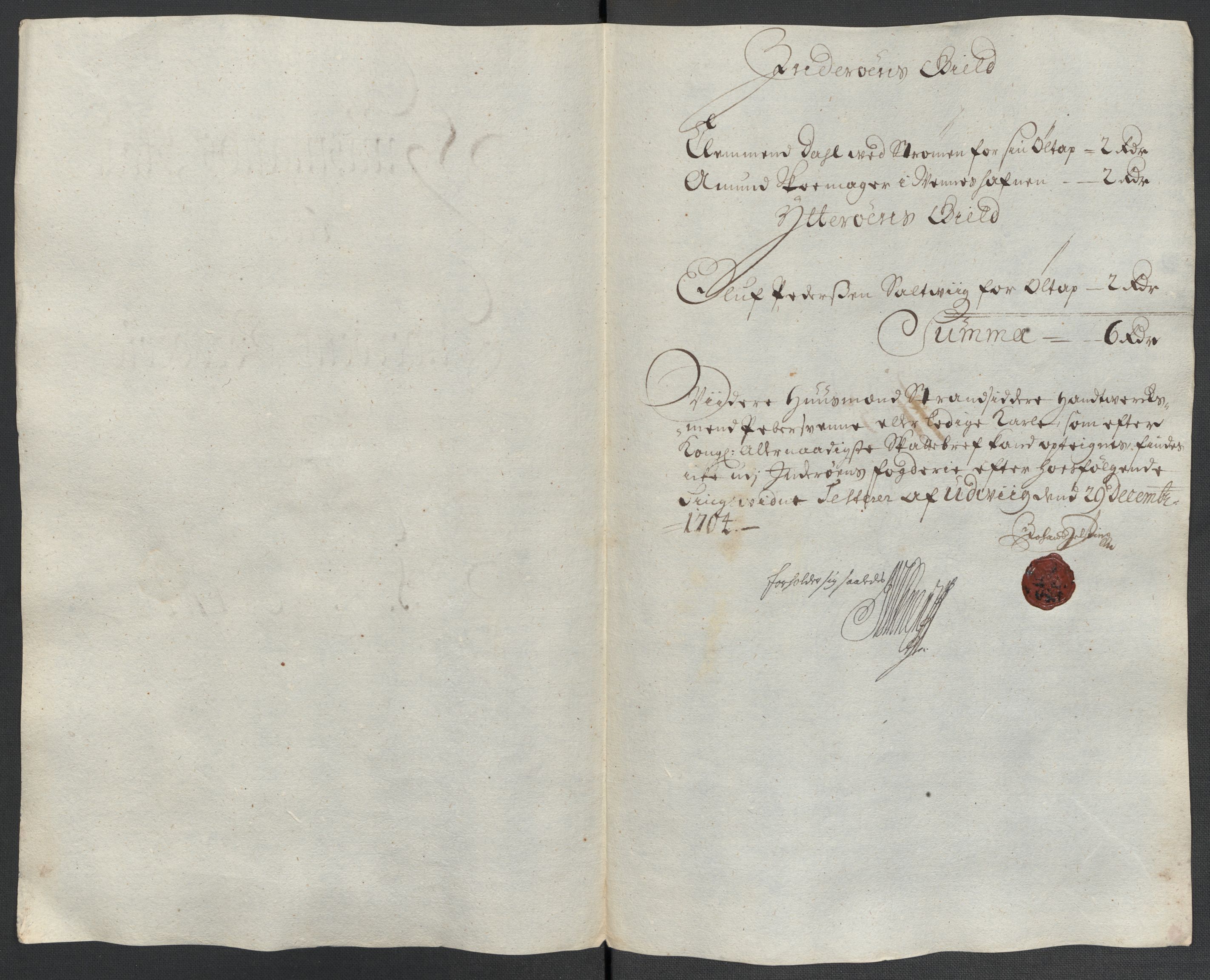 Rentekammeret inntil 1814, Reviderte regnskaper, Fogderegnskap, RA/EA-4092/R63/L4313: Fogderegnskap Inderøy, 1703-1704, p. 477