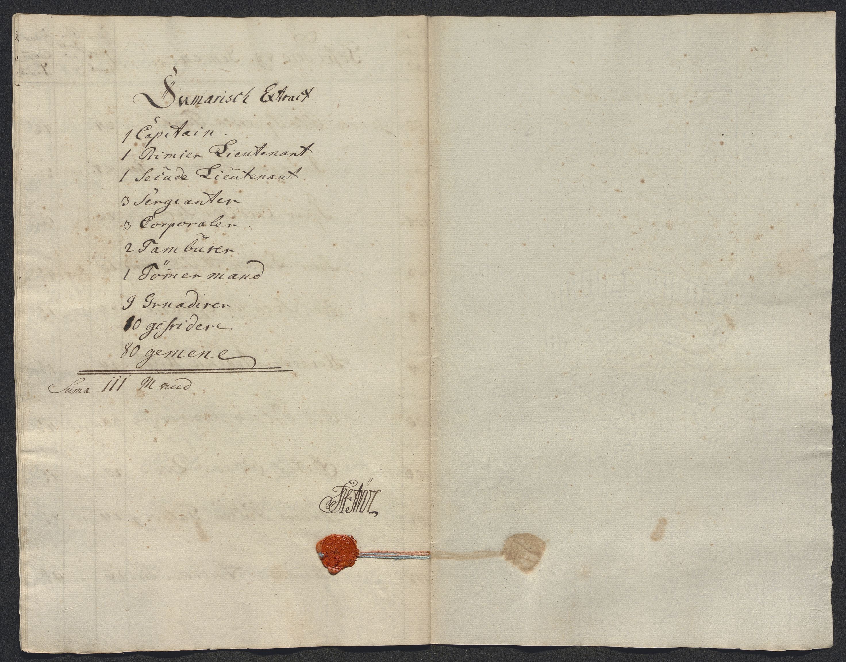 Kommanderende general (KG I) med Det norske krigsdirektorium, AV/RA-EA-5419/E/Ec/L0021: Ruller over nedkommanderte mannskap, 1758-1762, p. 554