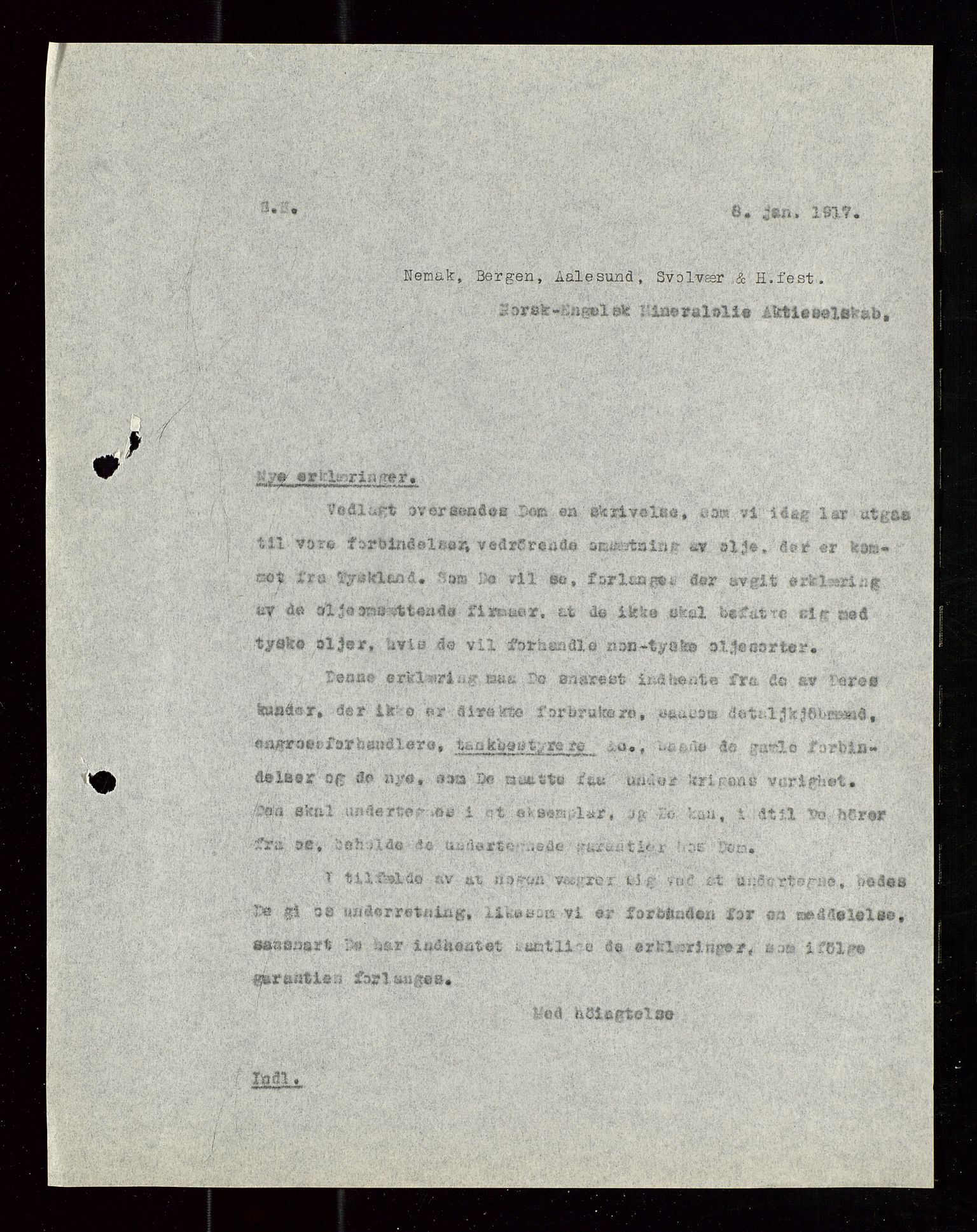 Pa 1521 - A/S Norske Shell, SAST/A-101915/E/Ea/Eaa/L0020: Sjefskorrespondanse, 1917, p. 217