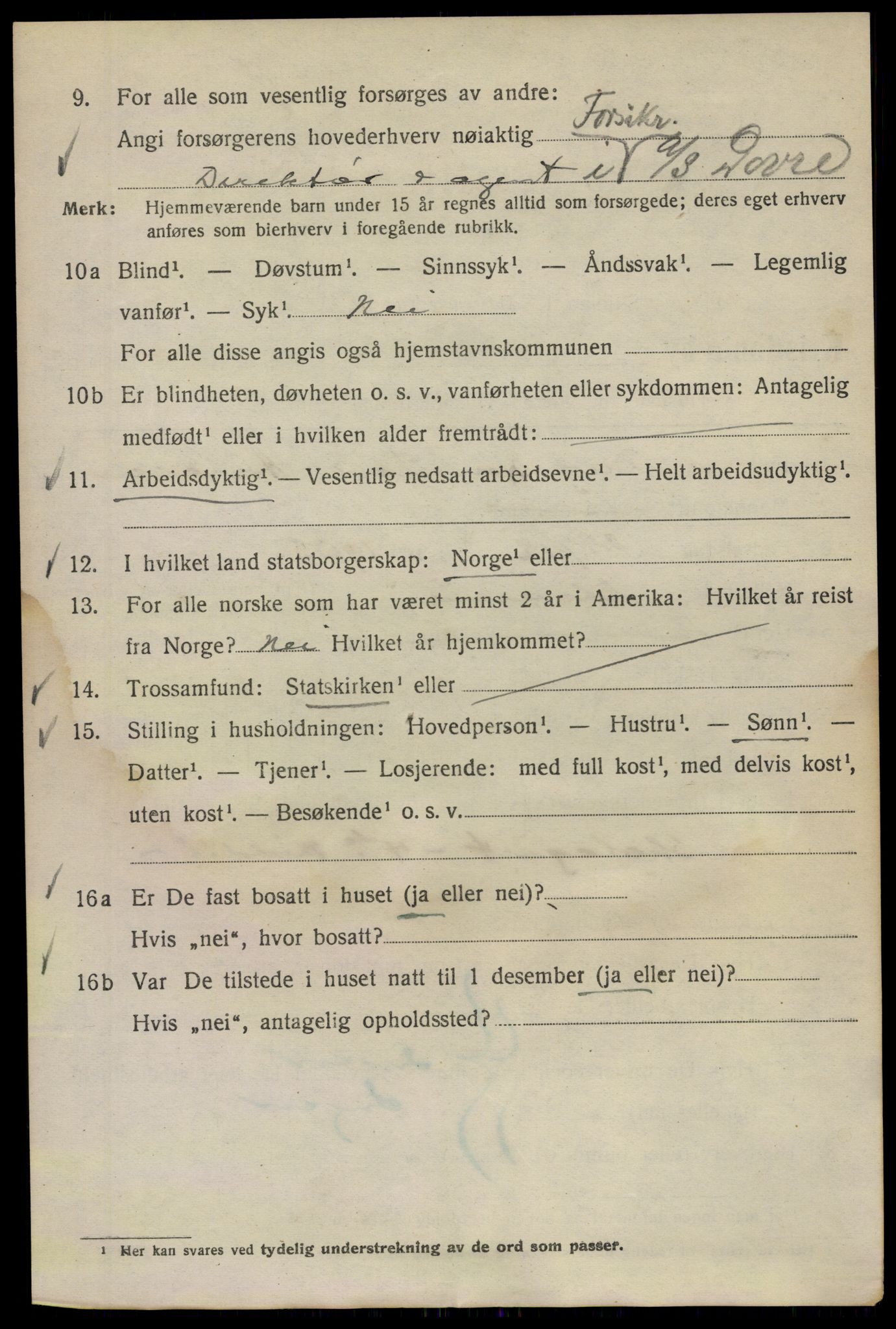 SAO, 1920 census for Kristiania, 1920, p. 366948