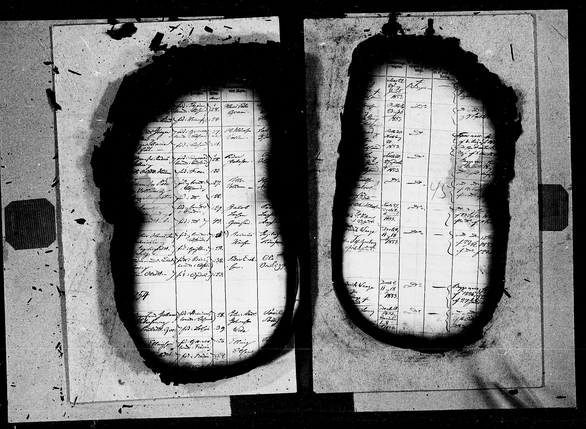 Ministerialprotokoller, klokkerbøker og fødselsregistre - Møre og Romsdal, AV/SAT-A-1454/572/L0844: Parish register (official) no. 572A07, 1842-1855, p. 45