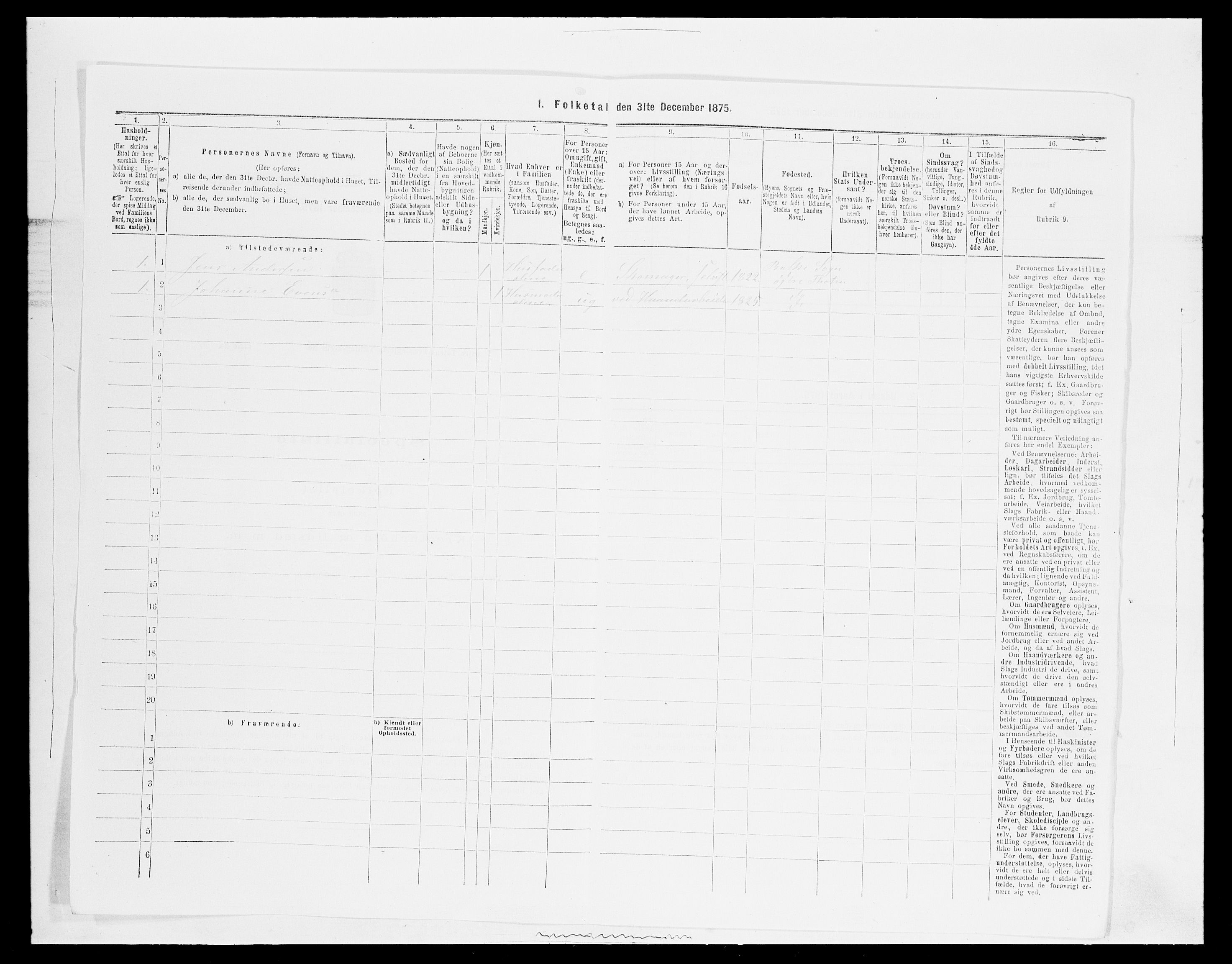 SAH, 1875 census for 0528P Østre Toten, 1875, p. 1136