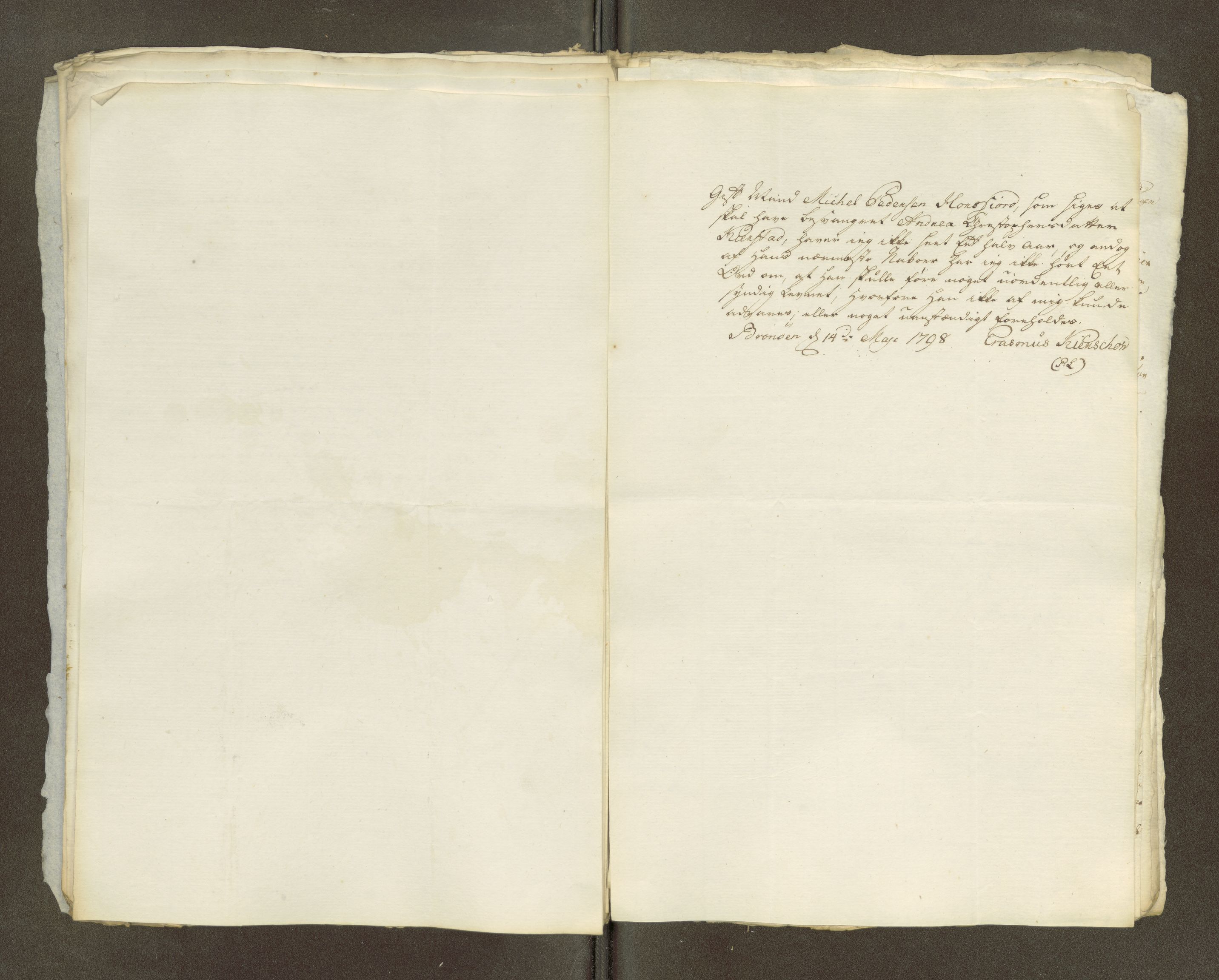 Namdal sorenskriveri, AV/SAT-A-4133/1/1/1O/1Oa/L0007: Sivile og offentlige saker, 1798, p. 19