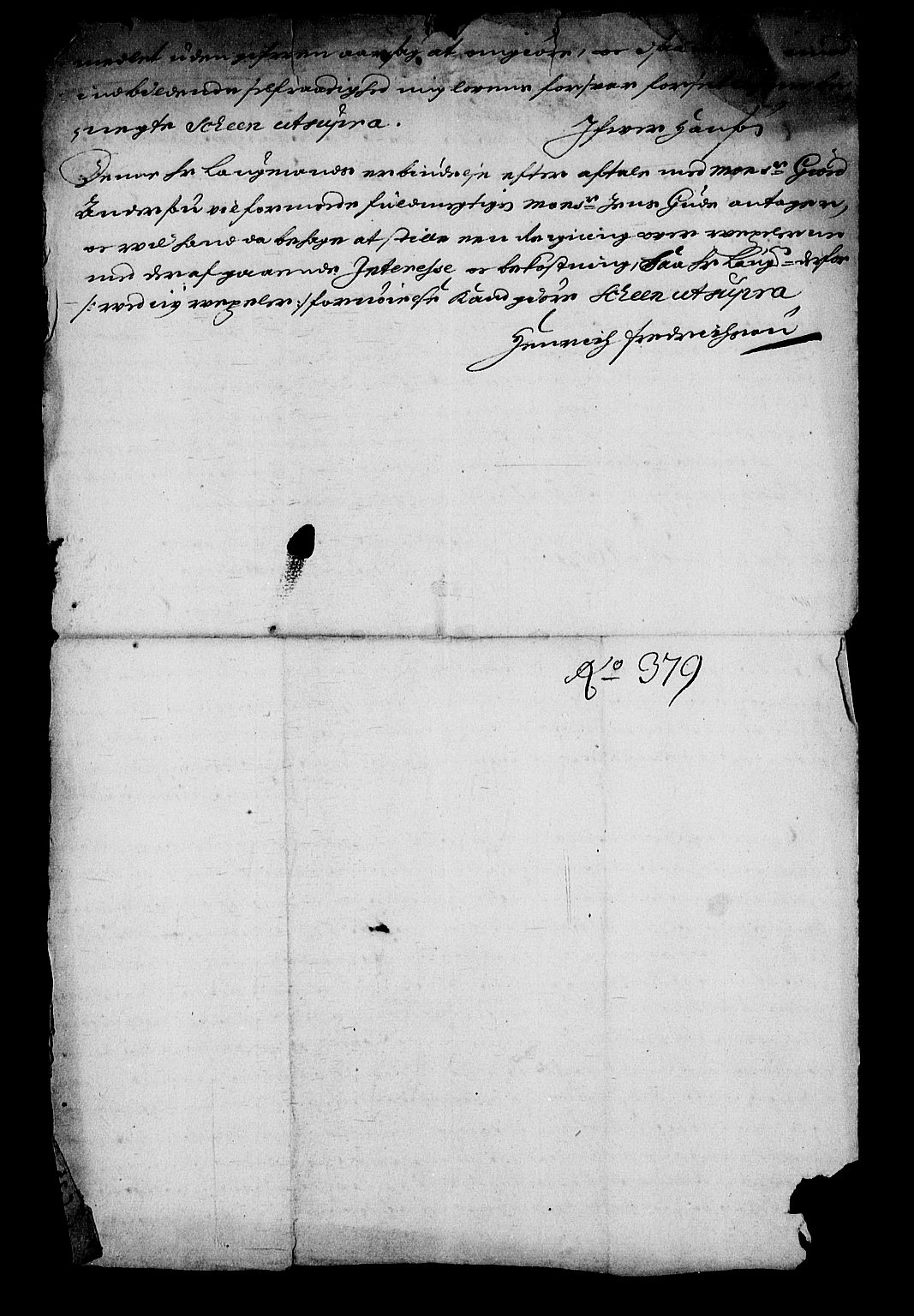 Stattholderembetet 1572-1771, RA/EA-2870/Af/L0004: Avskrifter av vedlegg til originale supplikker, nummerert i samsvar med supplikkbøkene, 1691-1694, p. 92