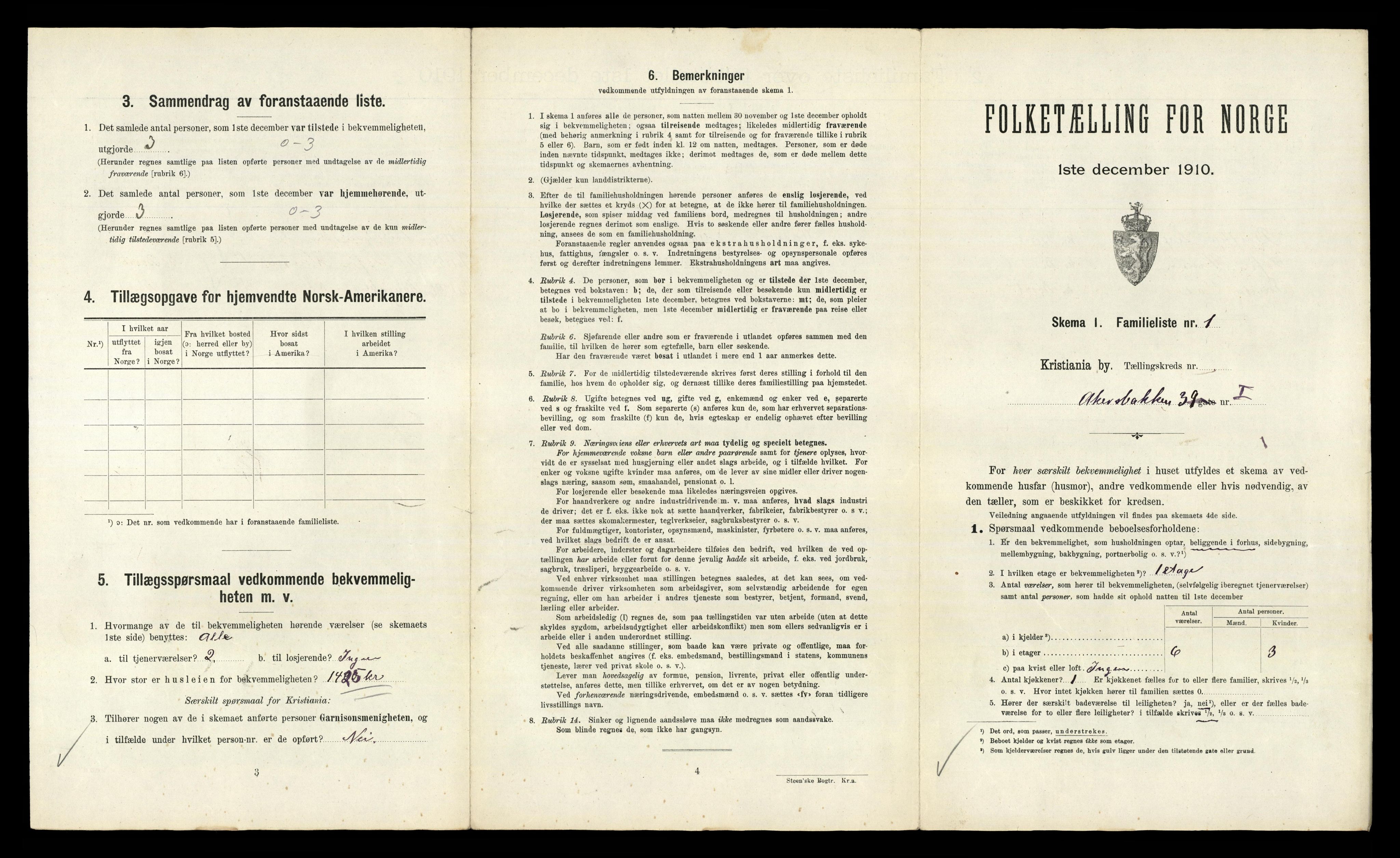 RA, 1910 census for Kristiania, 1910, p. 2013