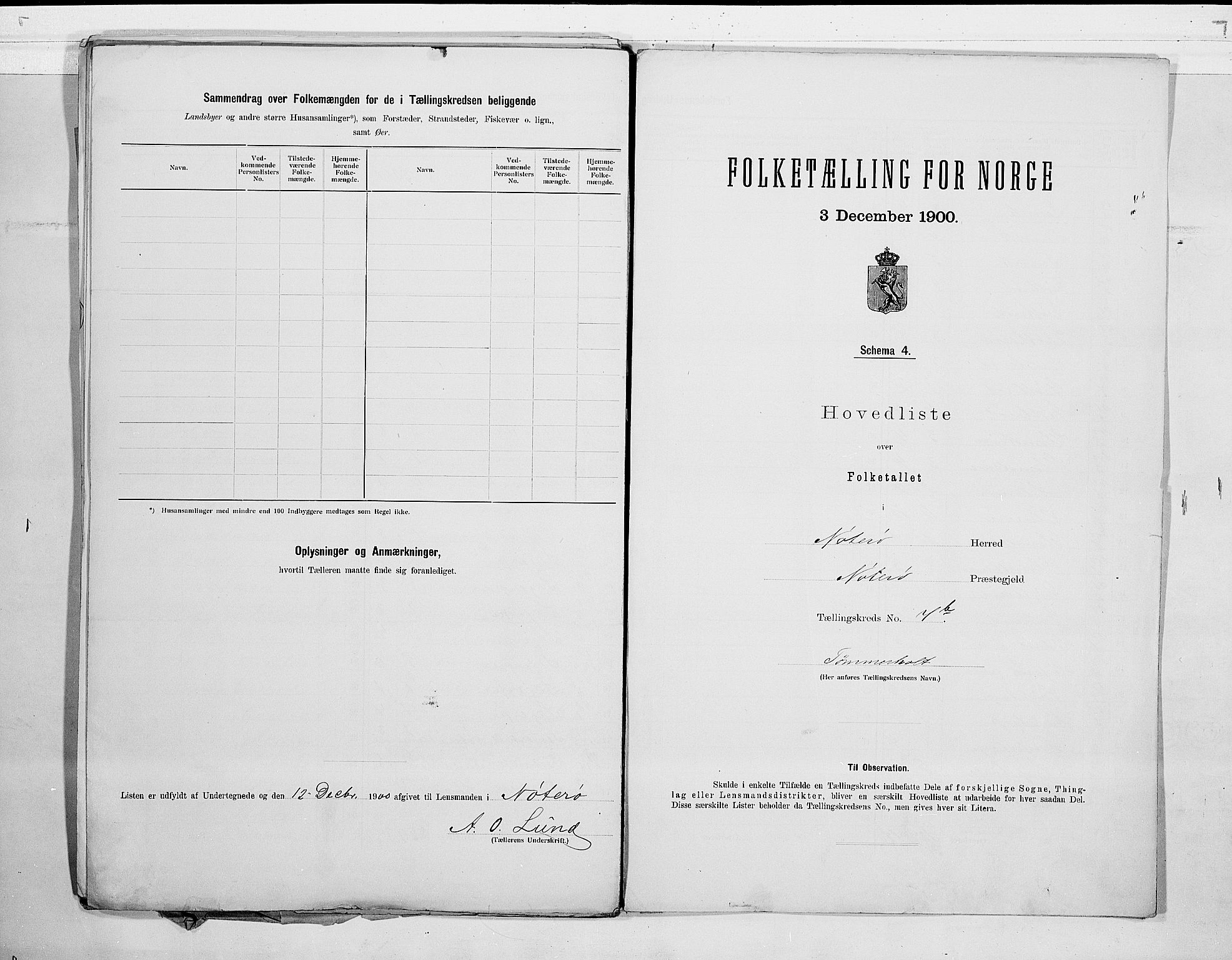 RA, 1900 census for Nøtterøy, 1900, p. 36