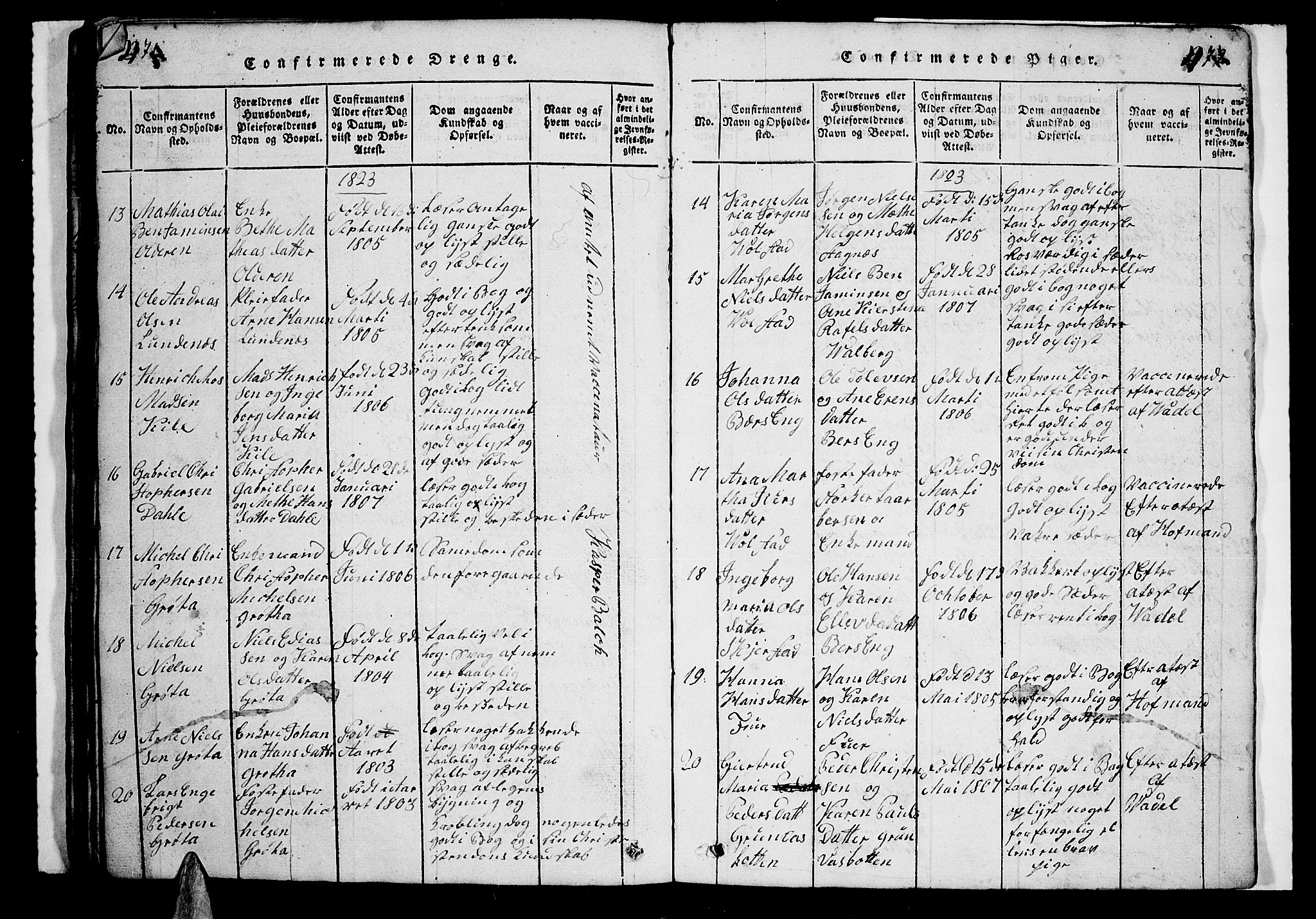 Trondenes sokneprestkontor, AV/SATØ-S-1319/H/Hb/L0003klokker: Parish register (copy) no. 3, 1820-1834, p. 471-472