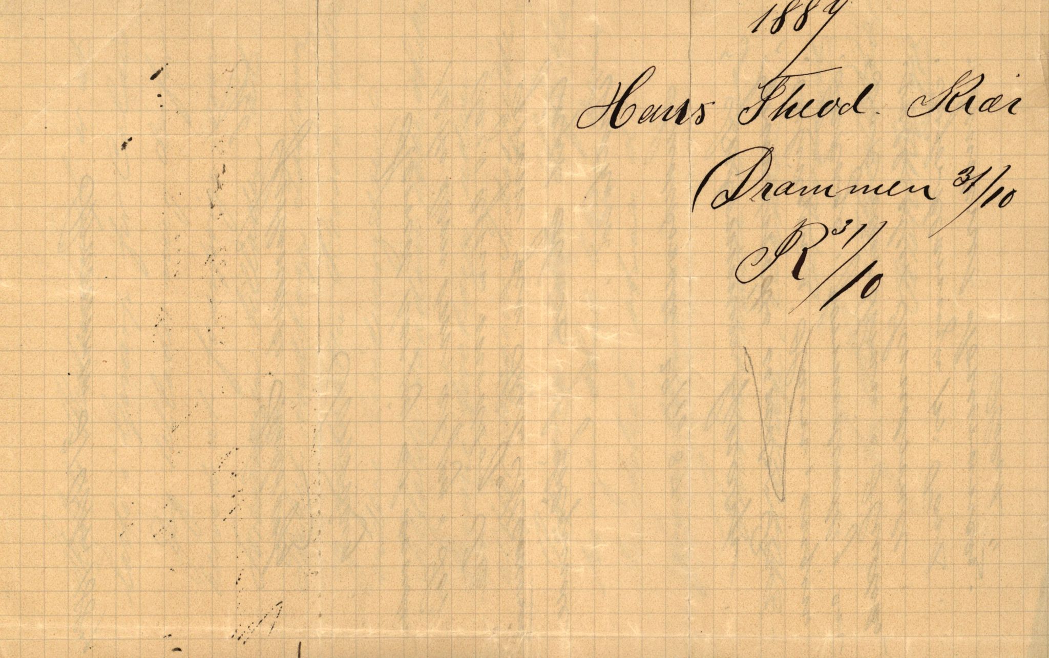 Pa 63 - Østlandske skibsassuranceforening, VEMU/A-1079/G/Ga/L0020/0010: Havaridokumenter / Anna, Silome, Oscarsborg, Memoria, Telegraf, 1887, p. 25