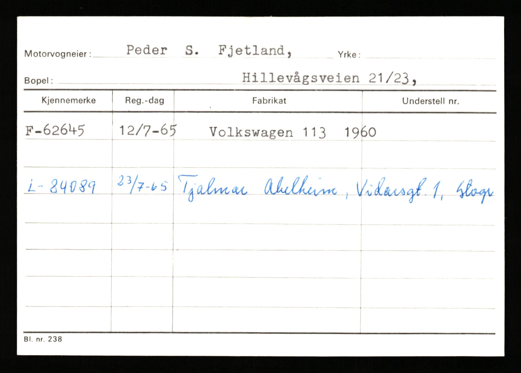 Stavanger trafikkstasjon, AV/SAST-A-101942/0/G/L0007: Registreringsnummer: 49019 - 67460, 1930-1971, p. 2657