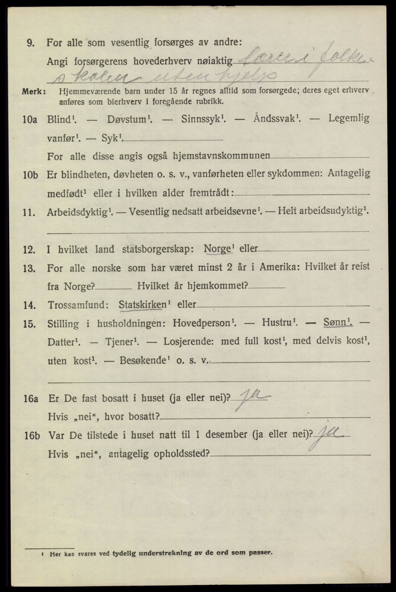 SAO, 1920 census for Høland, 1920, p. 8368