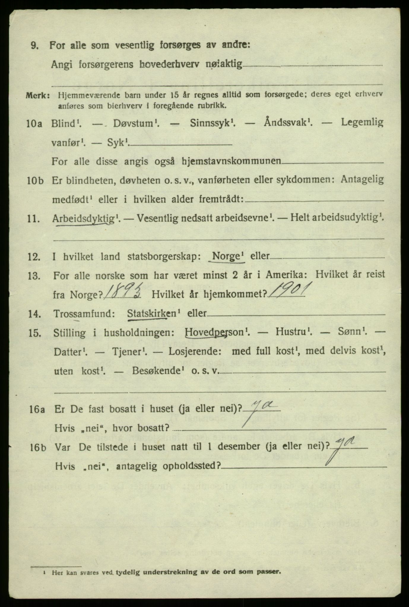 SAB, 1920 census for Herdla, 1920, p. 5740