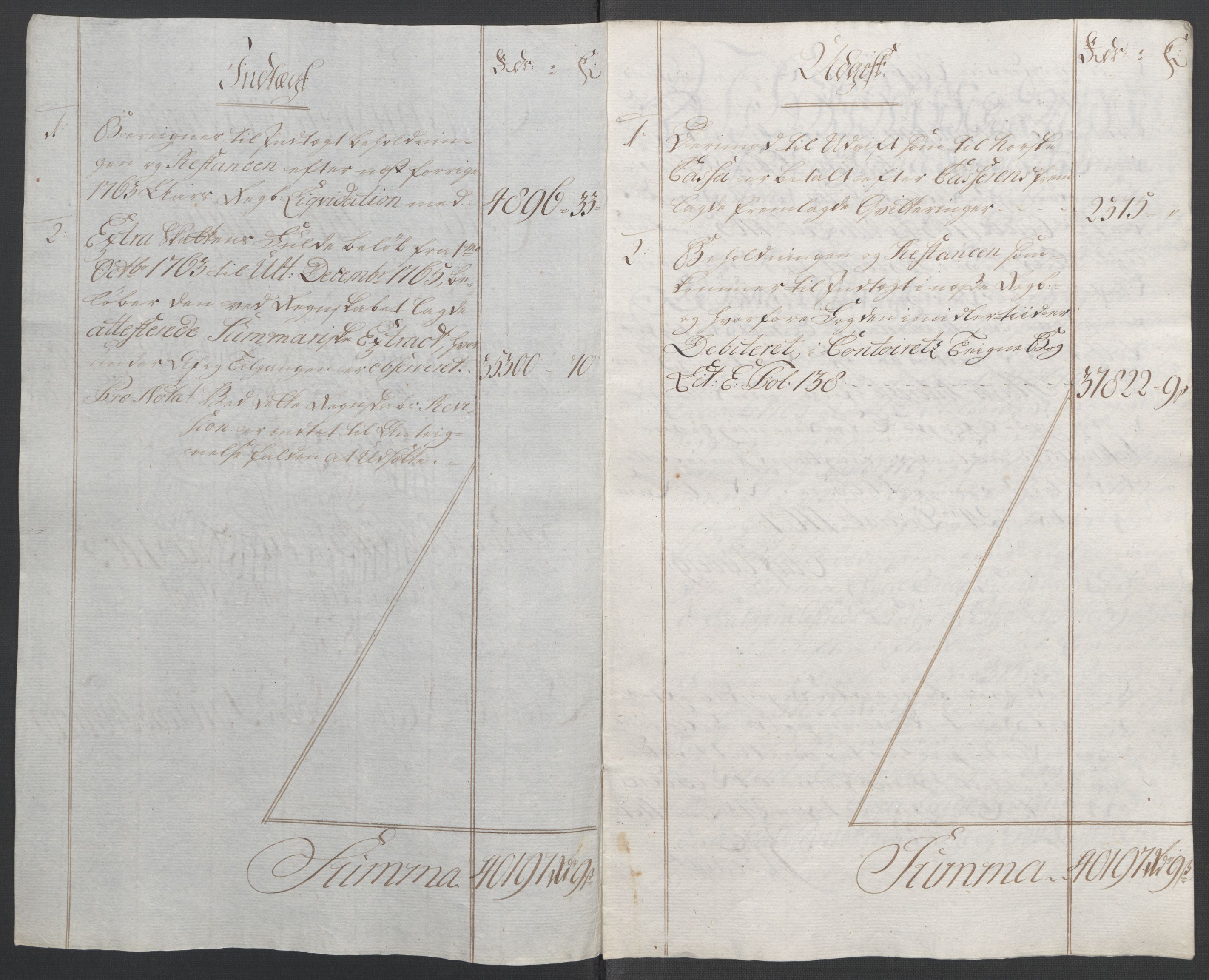 Rentekammeret inntil 1814, Reviderte regnskaper, Fogderegnskap, AV/RA-EA-4092/R45/L2704: Ekstraskatten Lista og Mandal, 1762-1768, p. 158