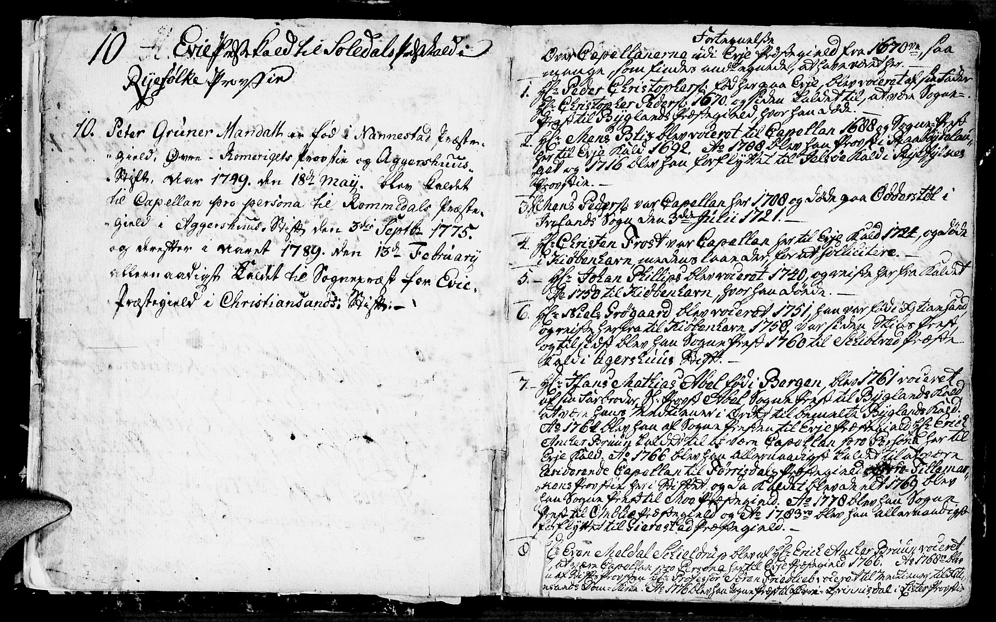 Evje sokneprestkontor, AV/SAK-1111-0008/F/Fa/Faa/L0001: Parish register (official) no. A 1, 1705-1760, p. 4