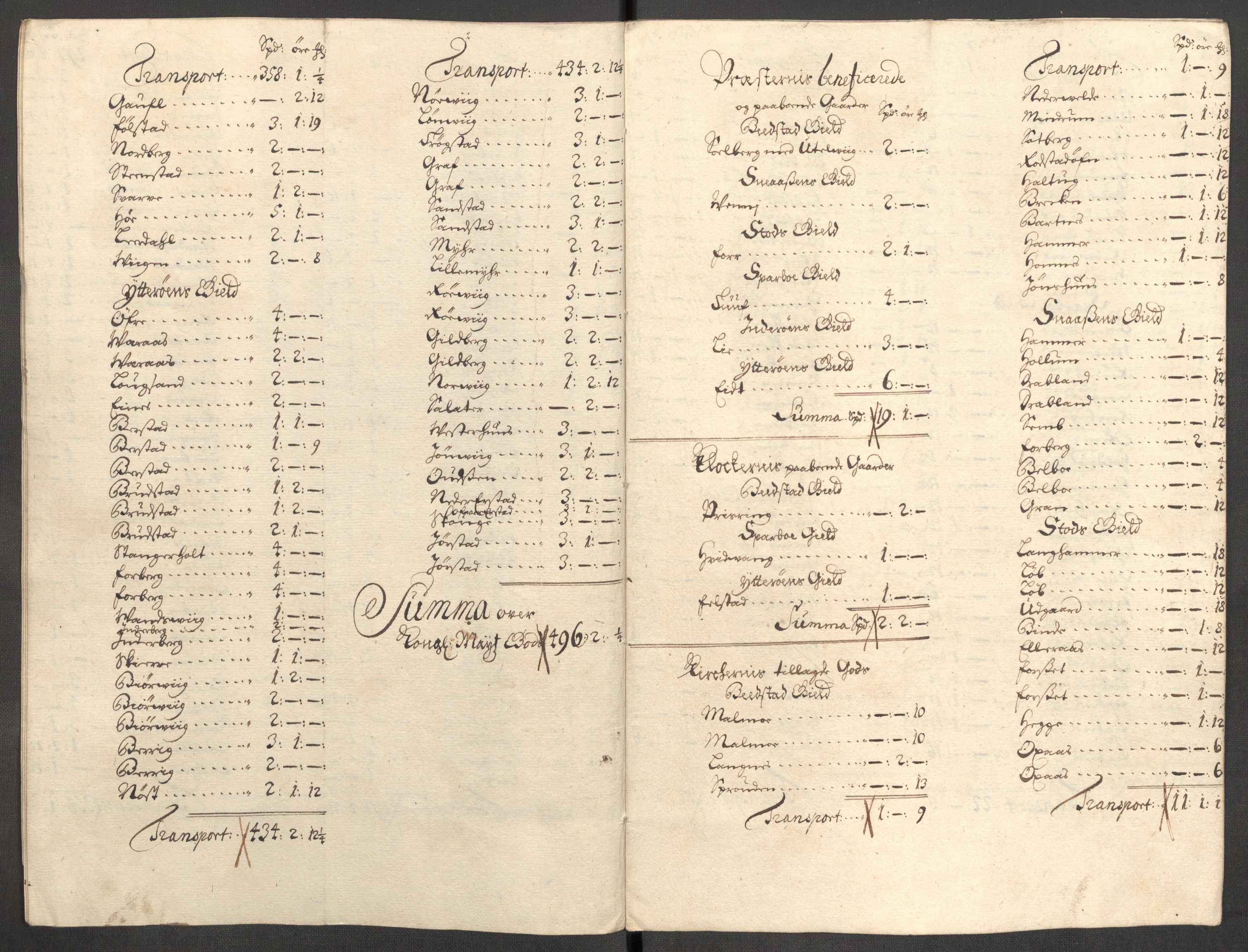 Rentekammeret inntil 1814, Reviderte regnskaper, Fogderegnskap, RA/EA-4092/R63/L4316: Fogderegnskap Inderøy, 1708, p. 218