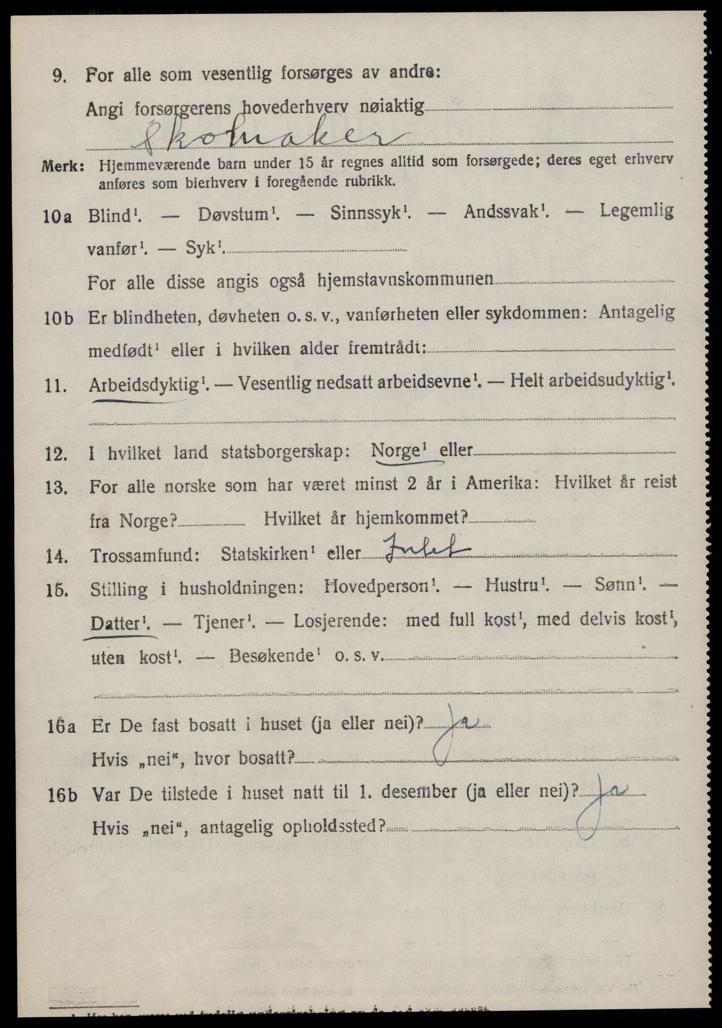 SAT, 1920 census for Sykkylven, 1920, p. 3632