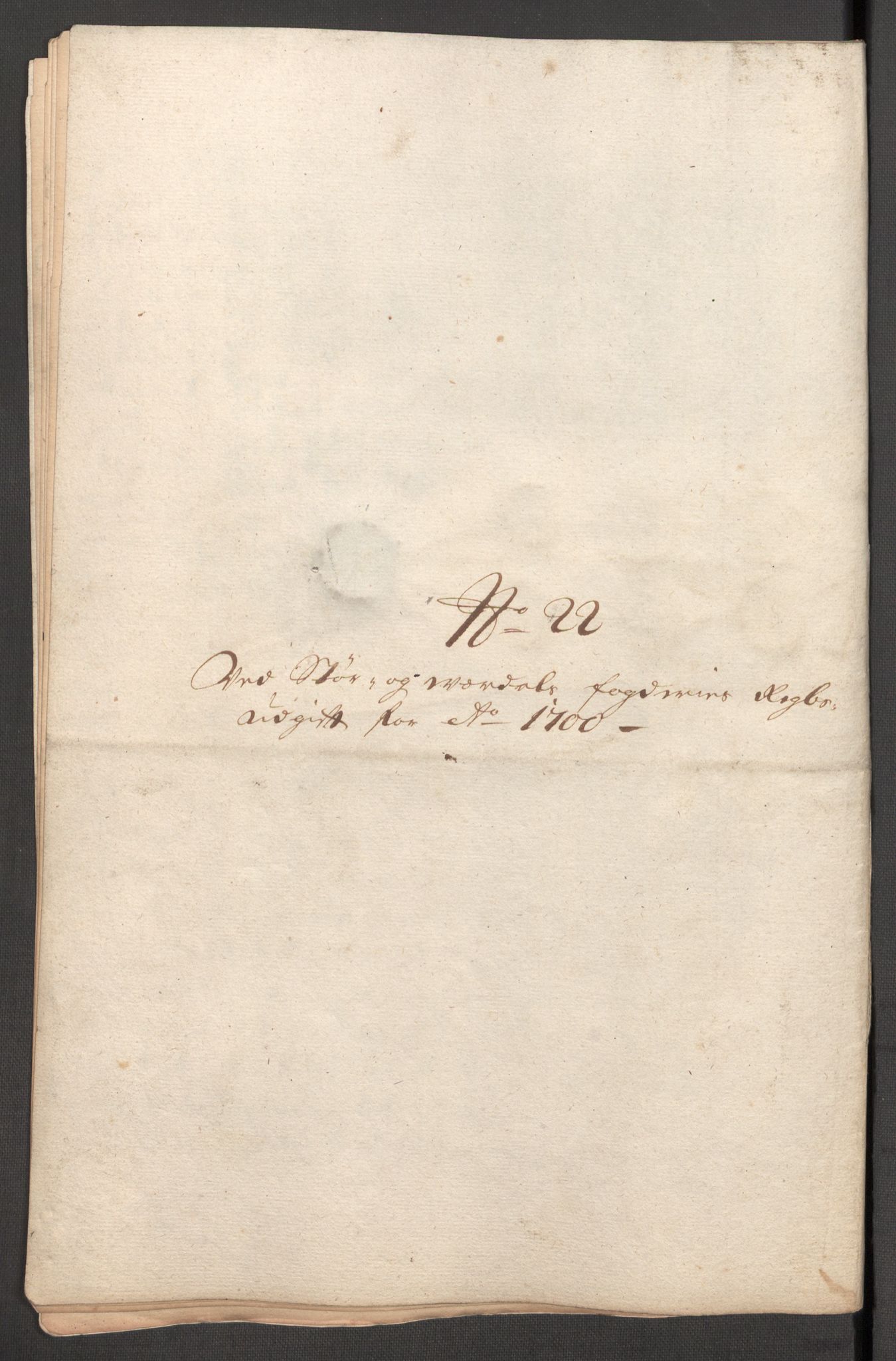 Rentekammeret inntil 1814, Reviderte regnskaper, Fogderegnskap, AV/RA-EA-4092/R62/L4192: Fogderegnskap Stjørdal og Verdal, 1700, p. 277