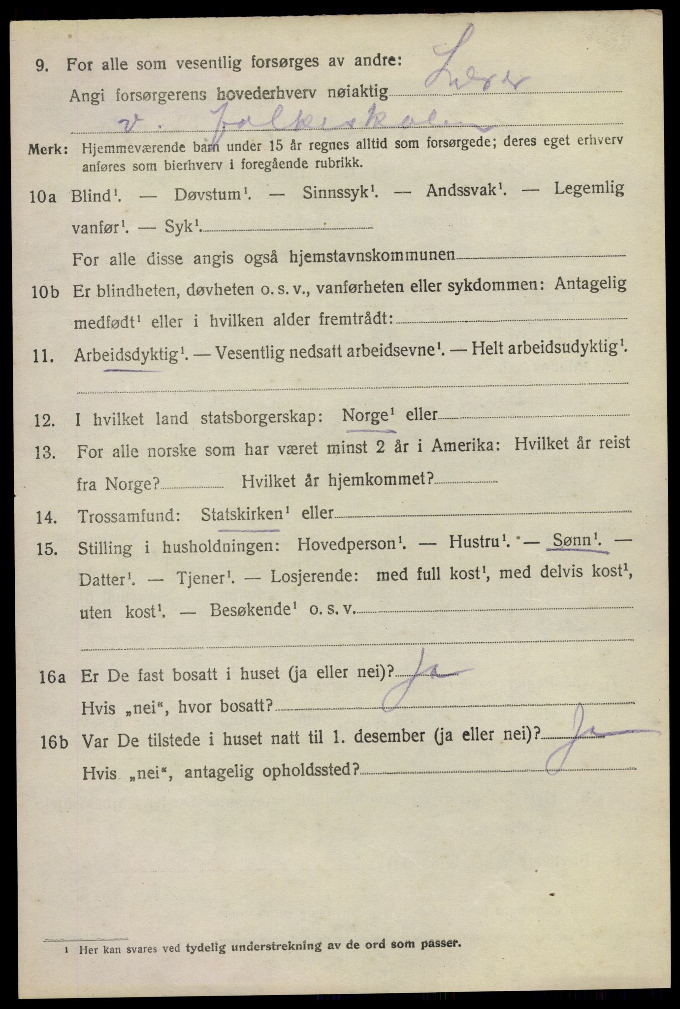 SAKO, 1920 census for Øvre Eiker, 1920, p. 13273