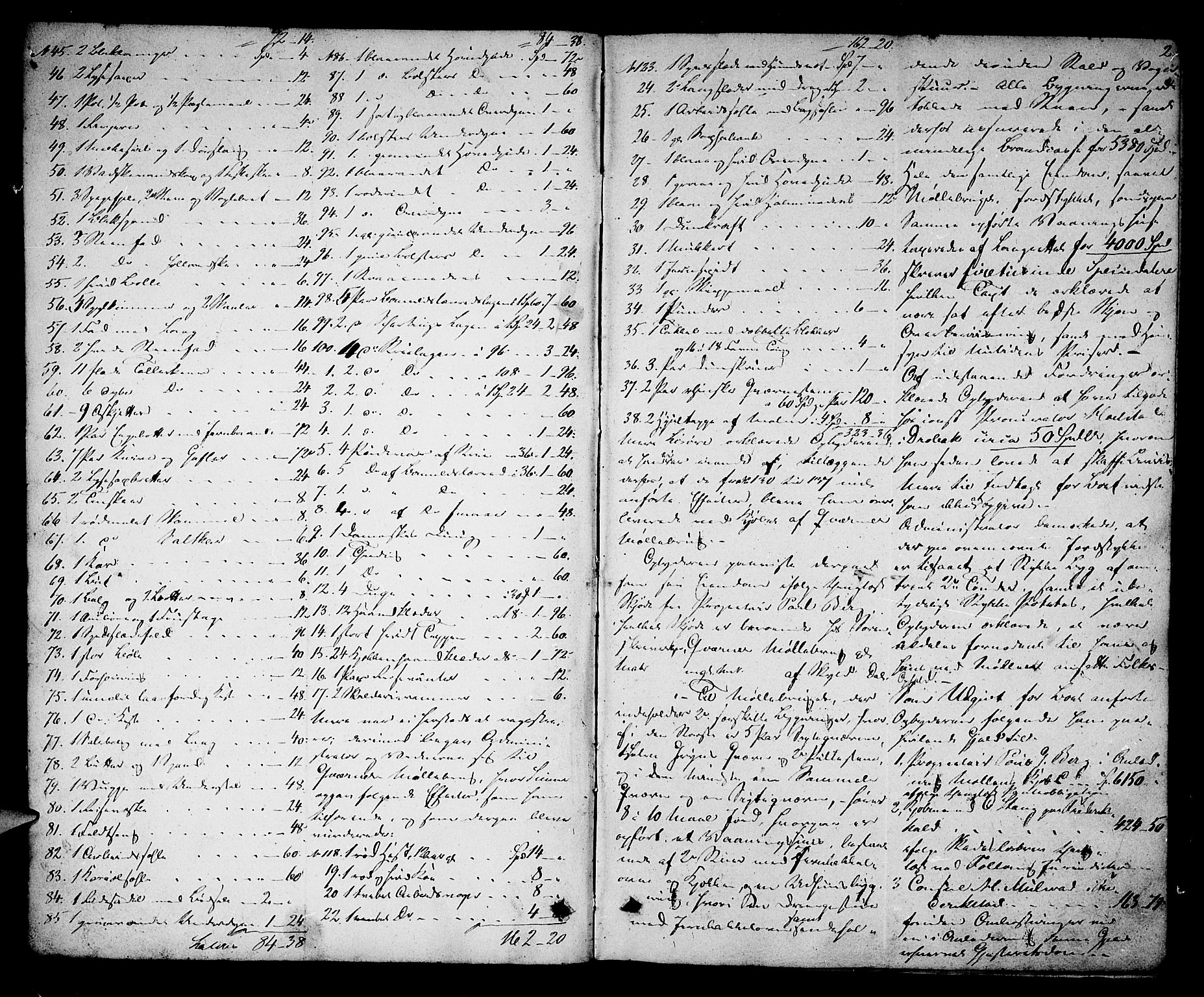 Aker sorenskriveri, AV/SAO-A-10895/H/Hc/Hca/L0002: Skifteregistreringsprotokoll, 1842-1858, p. 1b-2a