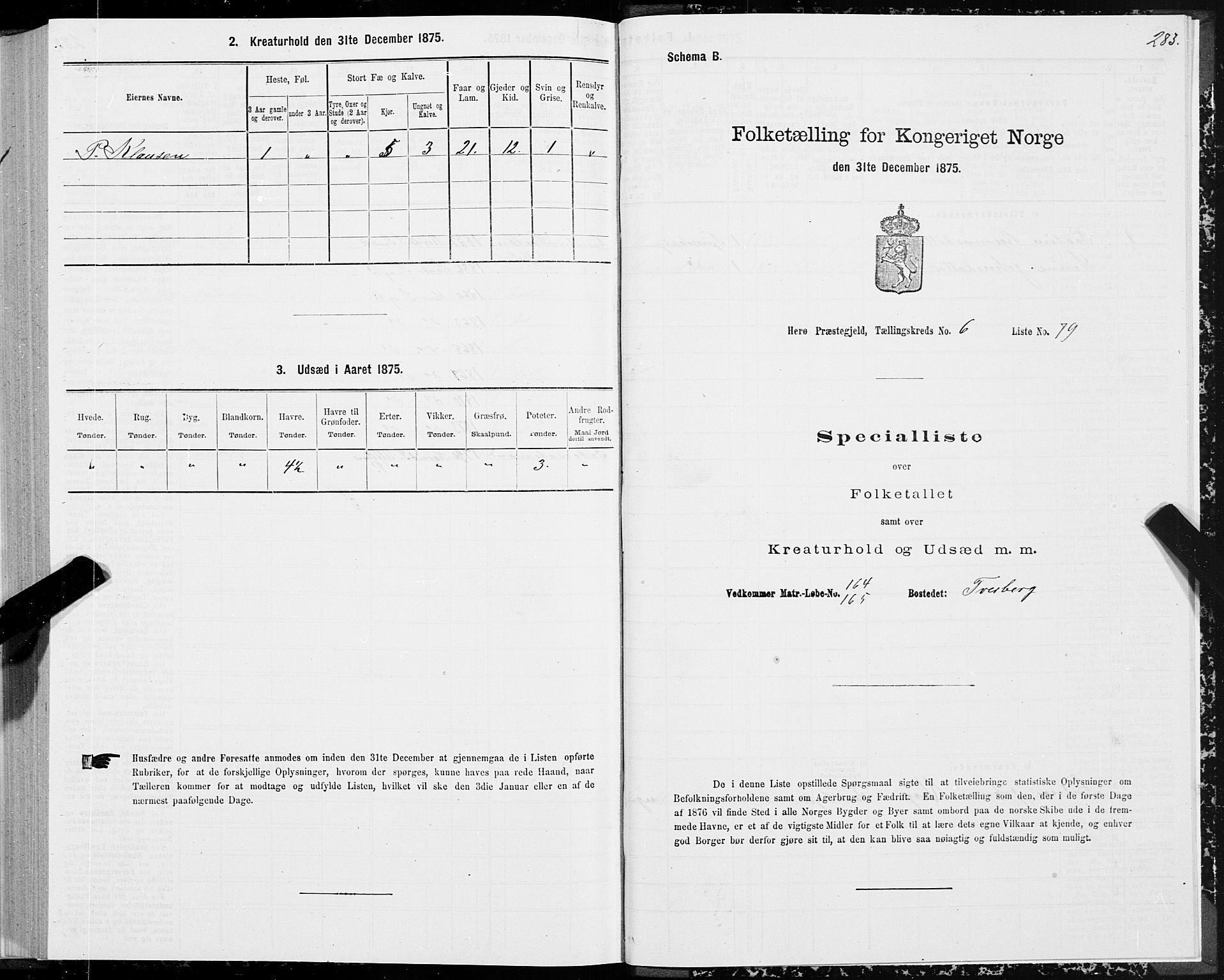 SAT, 1875 census for 1515P Herøy, 1875, p. 3283