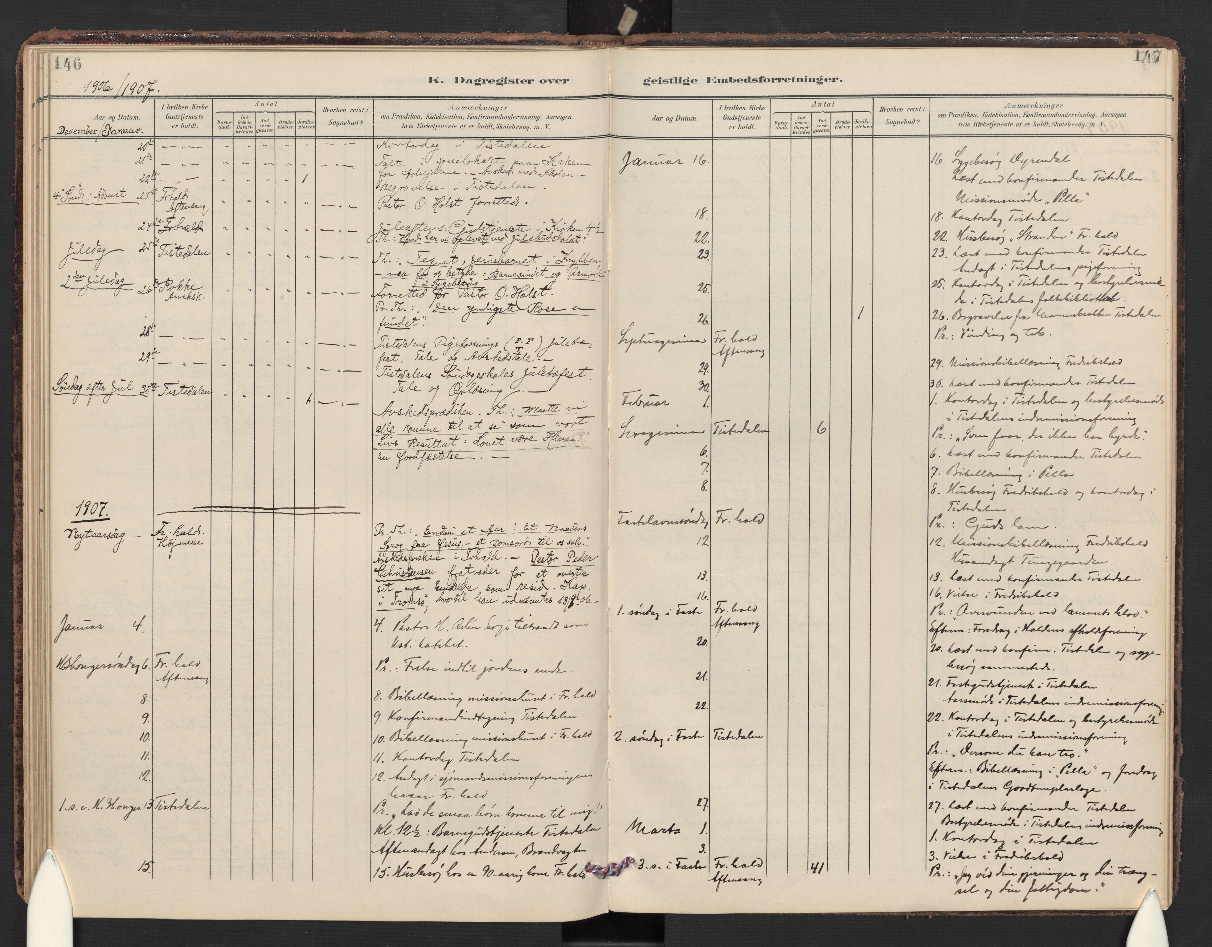 Halden prestekontor Kirkebøker, SAO/A-10909/F/Fc/L0001: Parish register (official) no. III 1, 1902-1908, p. 146-147