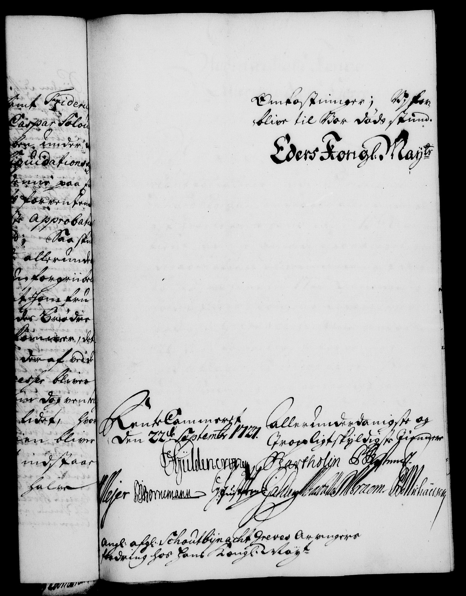 Rentekammeret, Kammerkanselliet, RA/EA-3111/G/Gf/Gfa/L0010: Norsk relasjons- og resolusjonsprotokoll (merket RK 52.10), 1727, p. 930