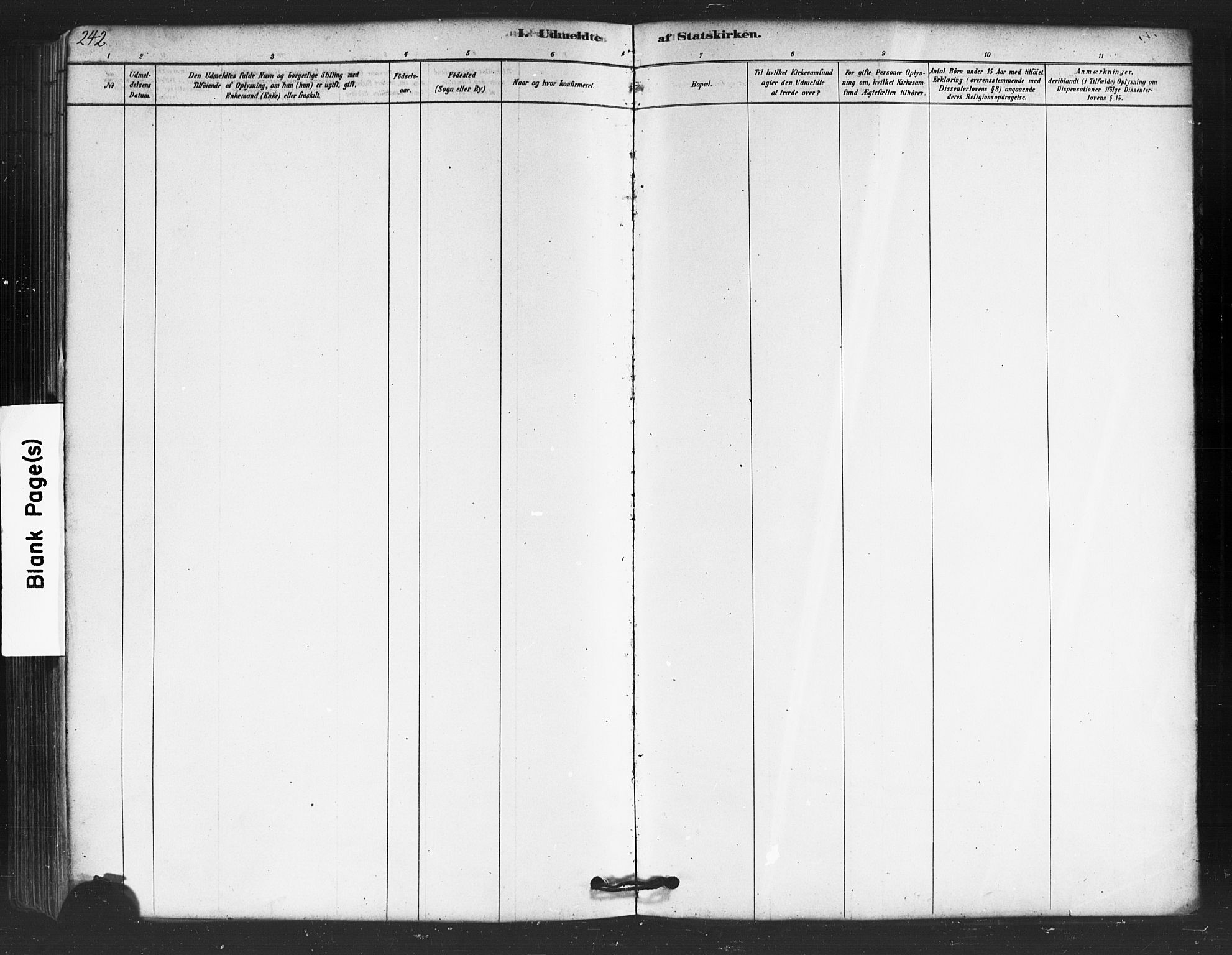 Trøgstad prestekontor Kirkebøker, AV/SAO-A-10925/F/Fb/L0001: Parish register (official) no. II 1, 1878-1902, p. 242