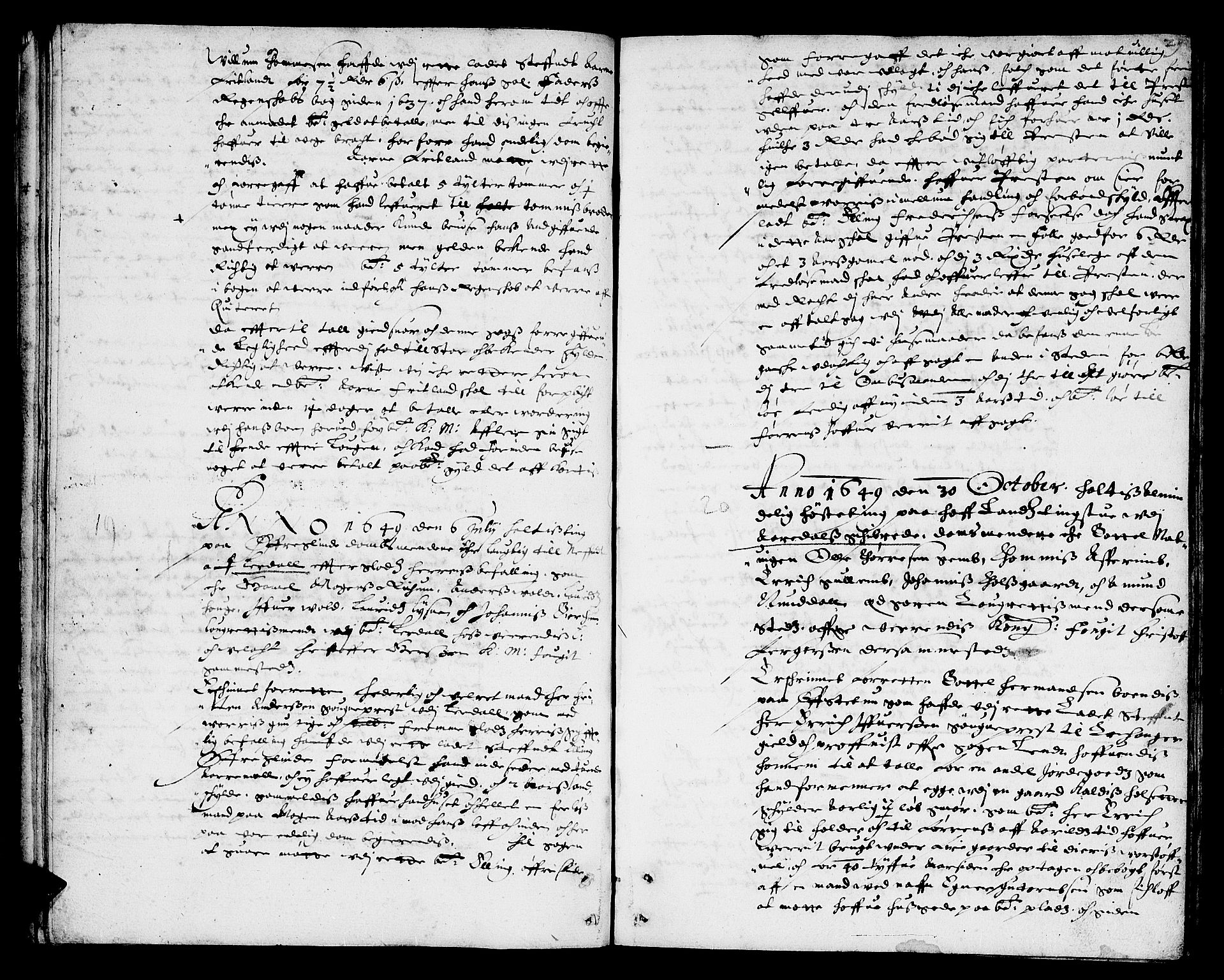 Indre Sogn tingrett, SAB/A-3301/1/F/Fa/L0001: Tingbok 1, 1648-1652, p. 28b-29a